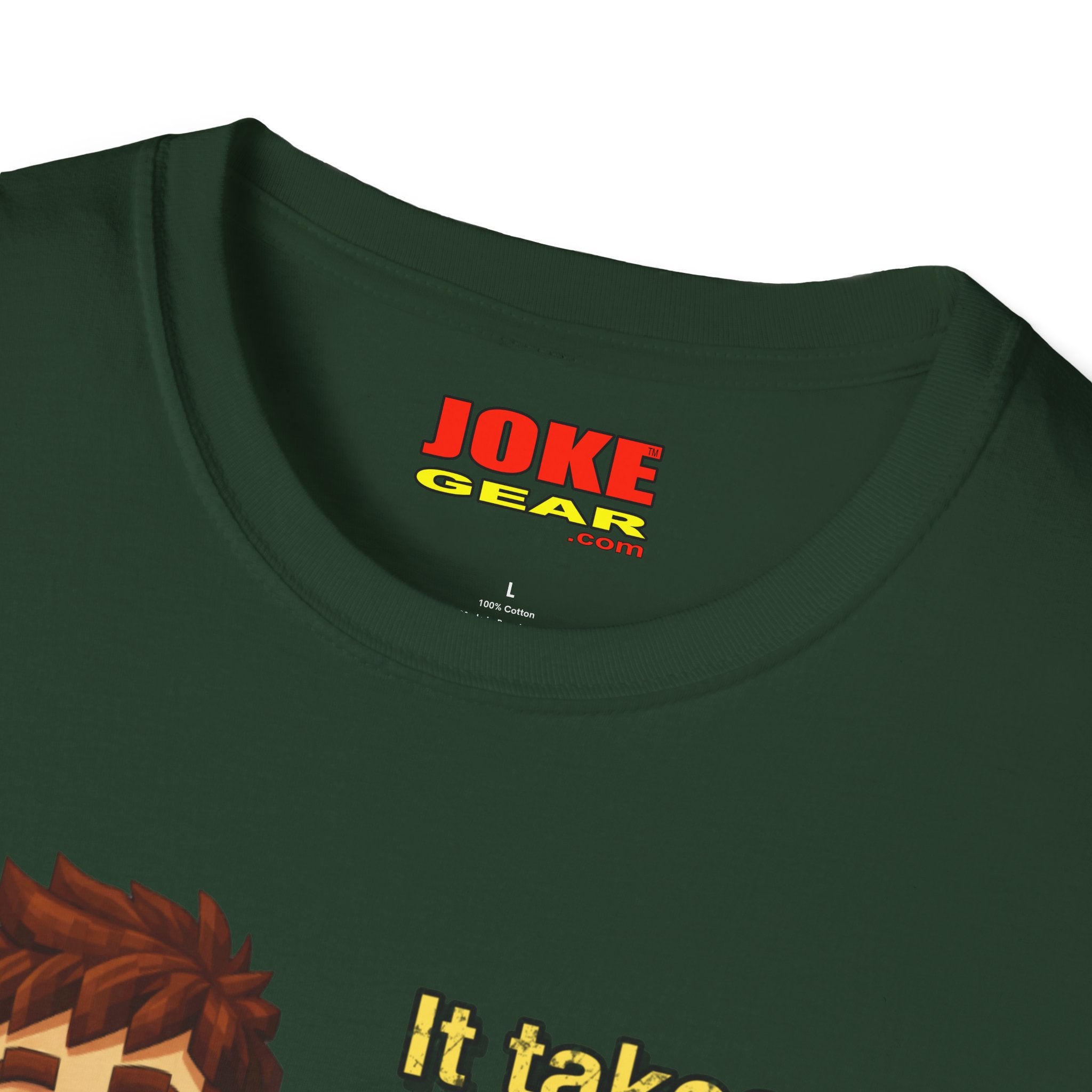 Funny Dad T-Shirt — "It takes a lot of courage for a man to admit his wife is wrong"