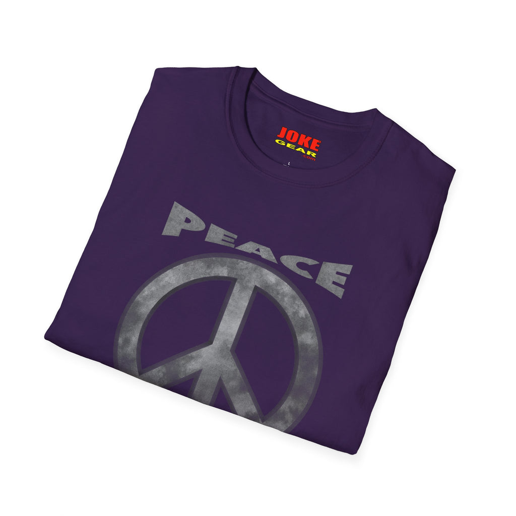 PEACE T-Shirt — Classic Crewneck Cotton Tee