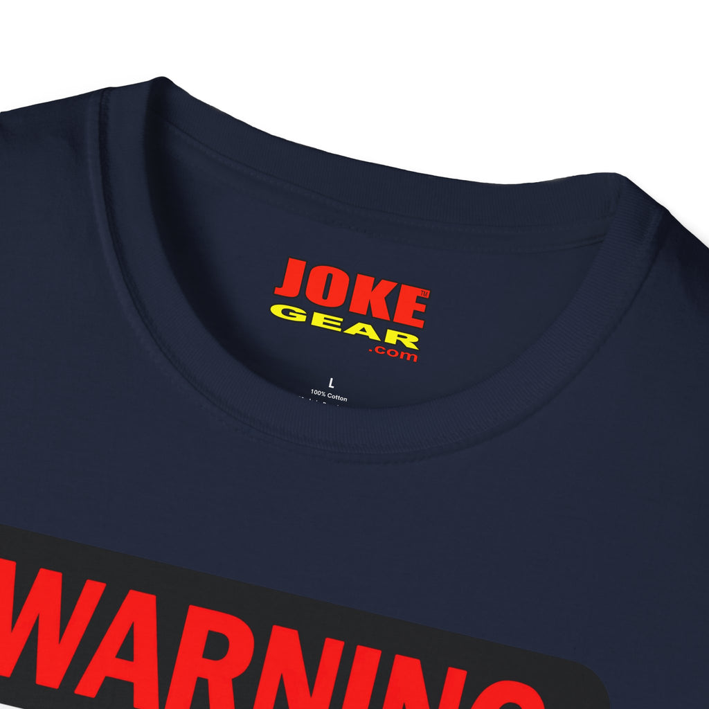 Sarcasm Warning T-Shirt — "WARNING: May Contain SARCASM" Graphic Tee