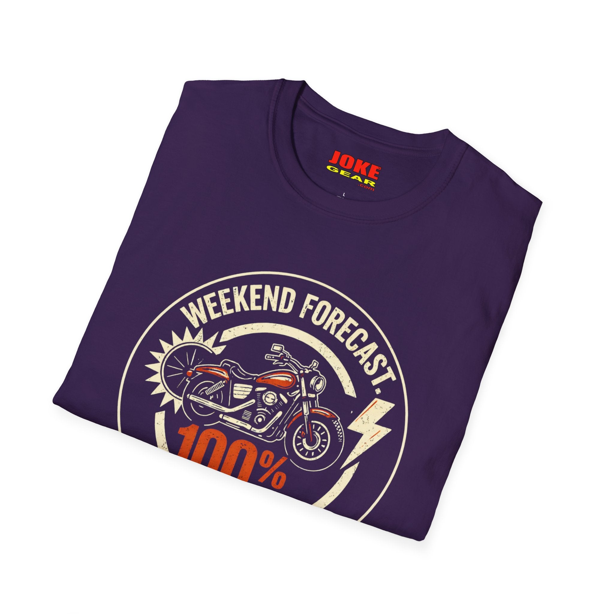 100% Weekend Vibes T-Shirt — Retro Sun Graphic Tee