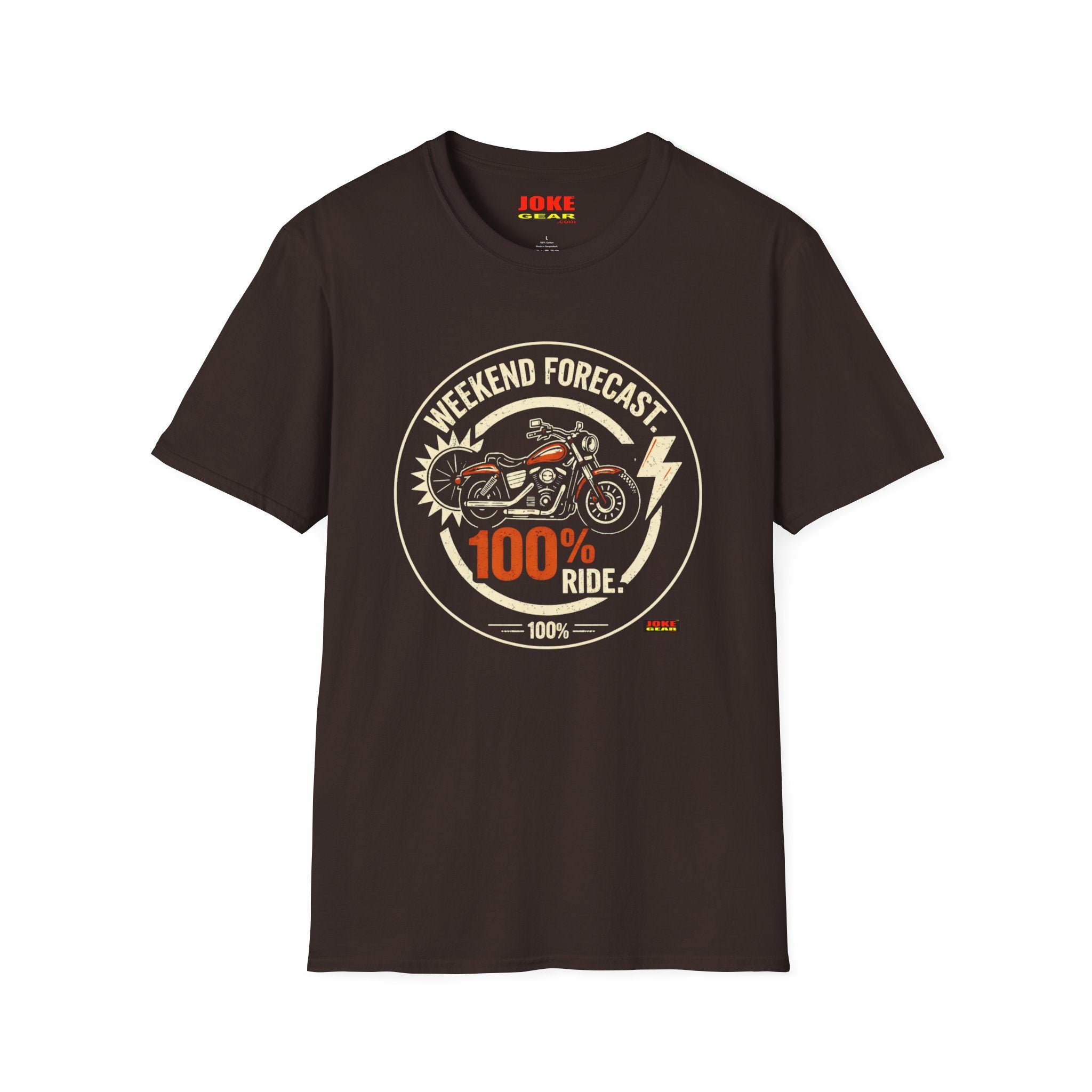 100% Weekend Vibes T-Shirt — Retro Sun Graphic Tee