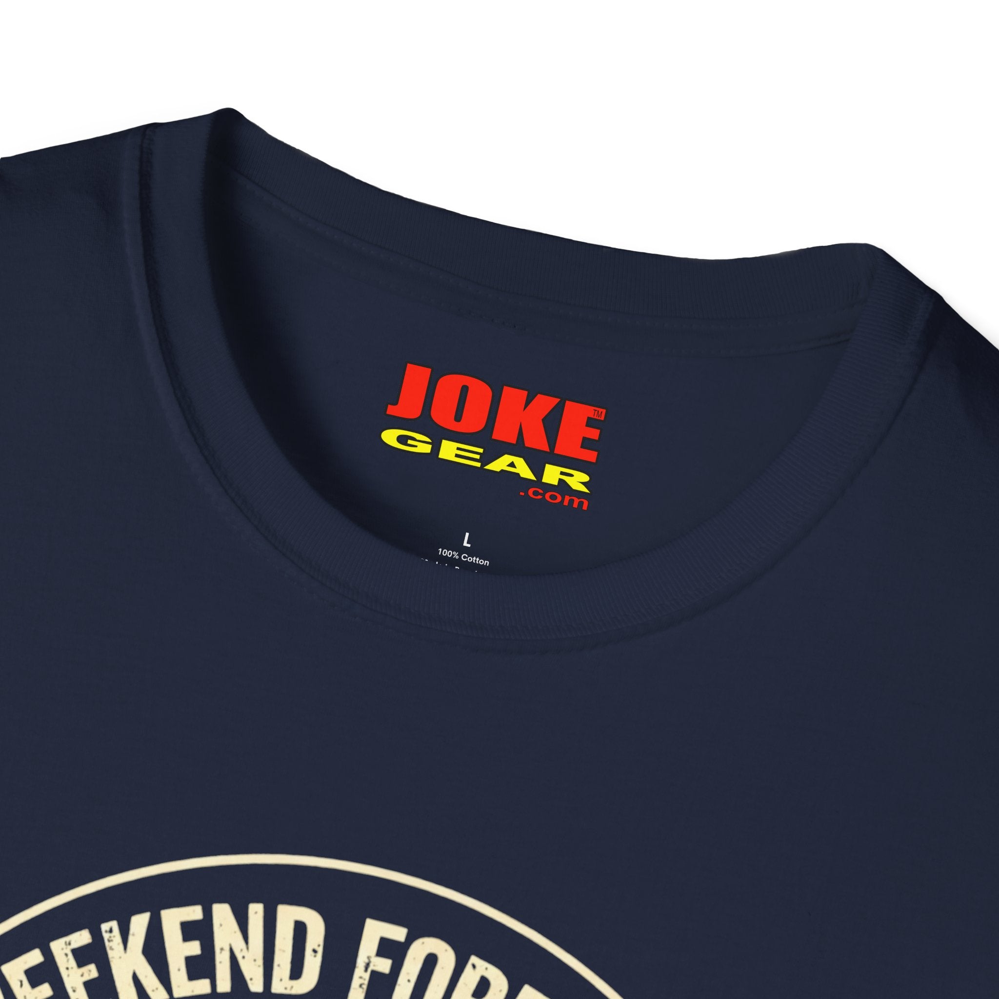 100% Weekend Vibes T-Shirt — Retro Sun Graphic Tee