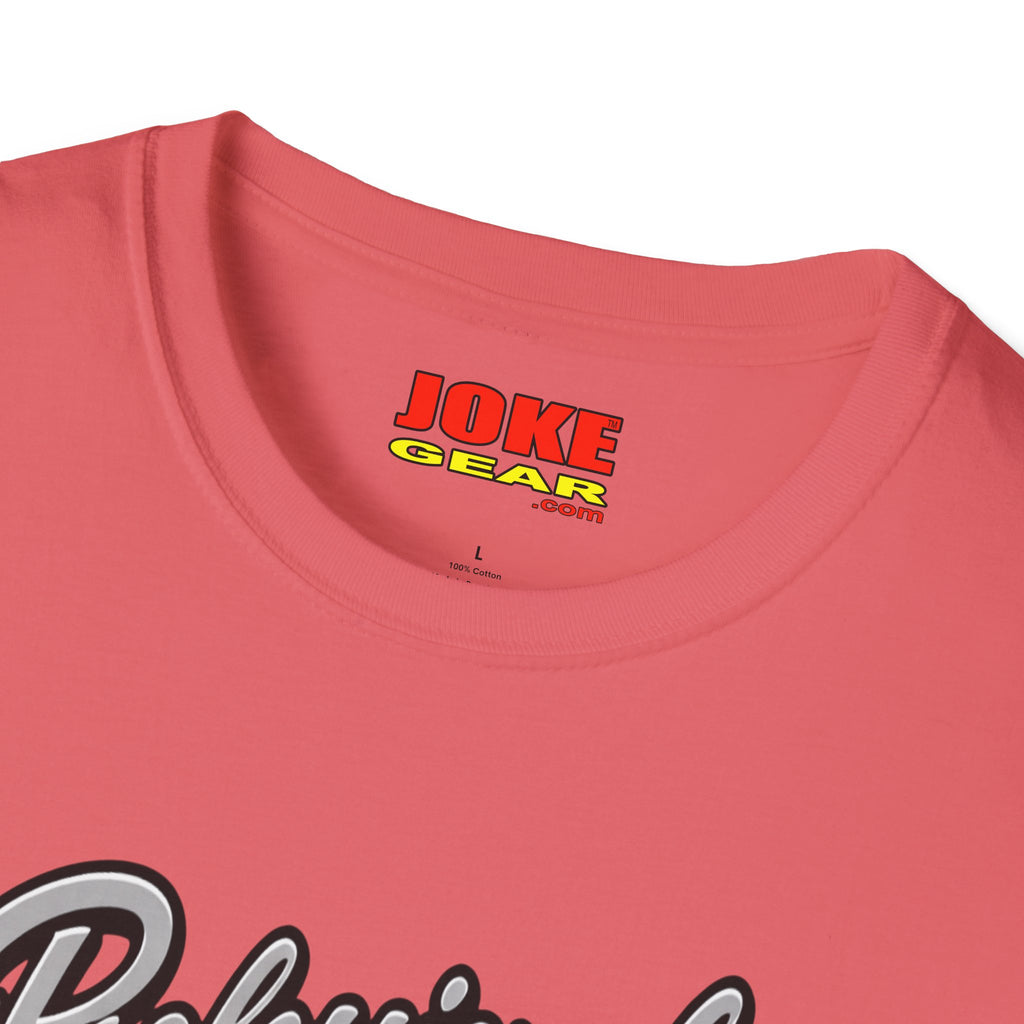 Professional Goofball T-Shirt — Funny Retro Script Tee for Casual Wear
