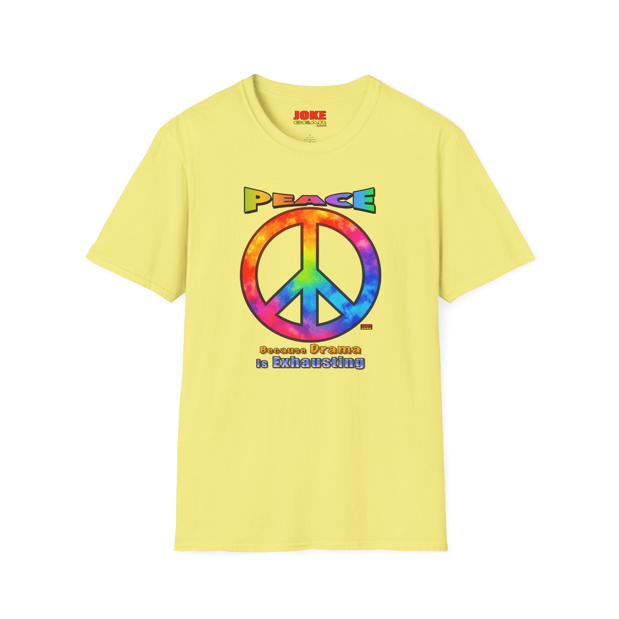 Peace T-Shirt — "Peace" Hippie Graphic Tee