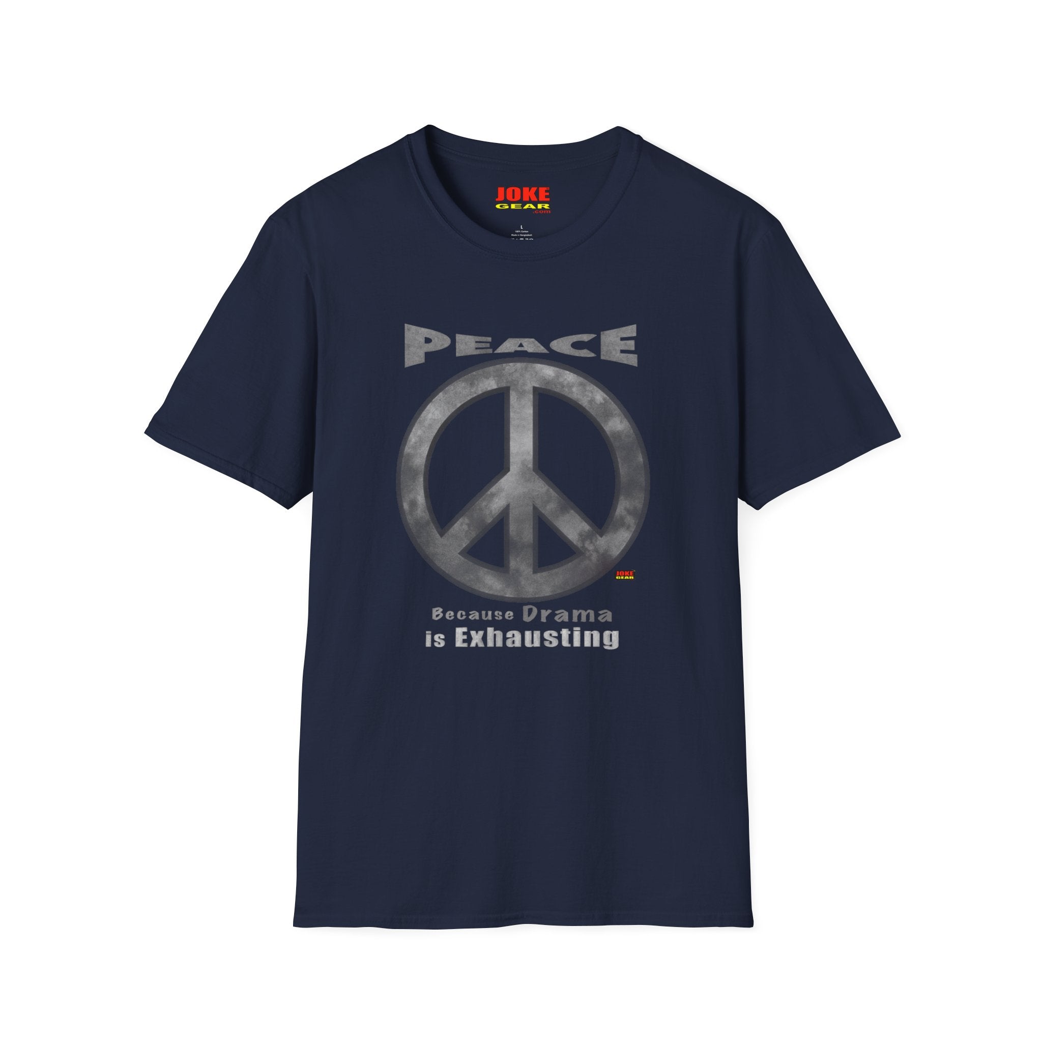 PEACE T-Shirt — Classic Crewneck Cotton Tee