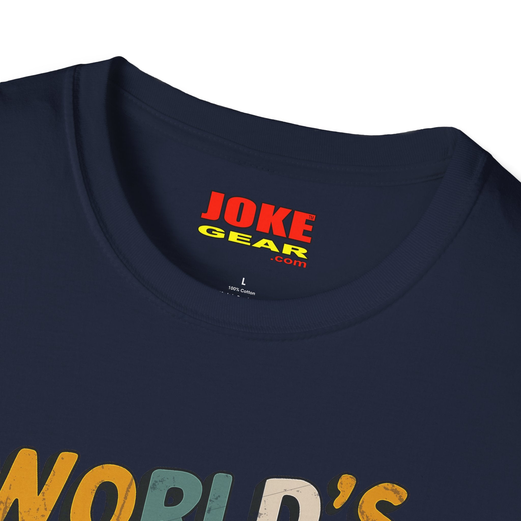 World's Greatest Dad T-Shirt — Running on Dad Jokes Vintage Graphic Tee