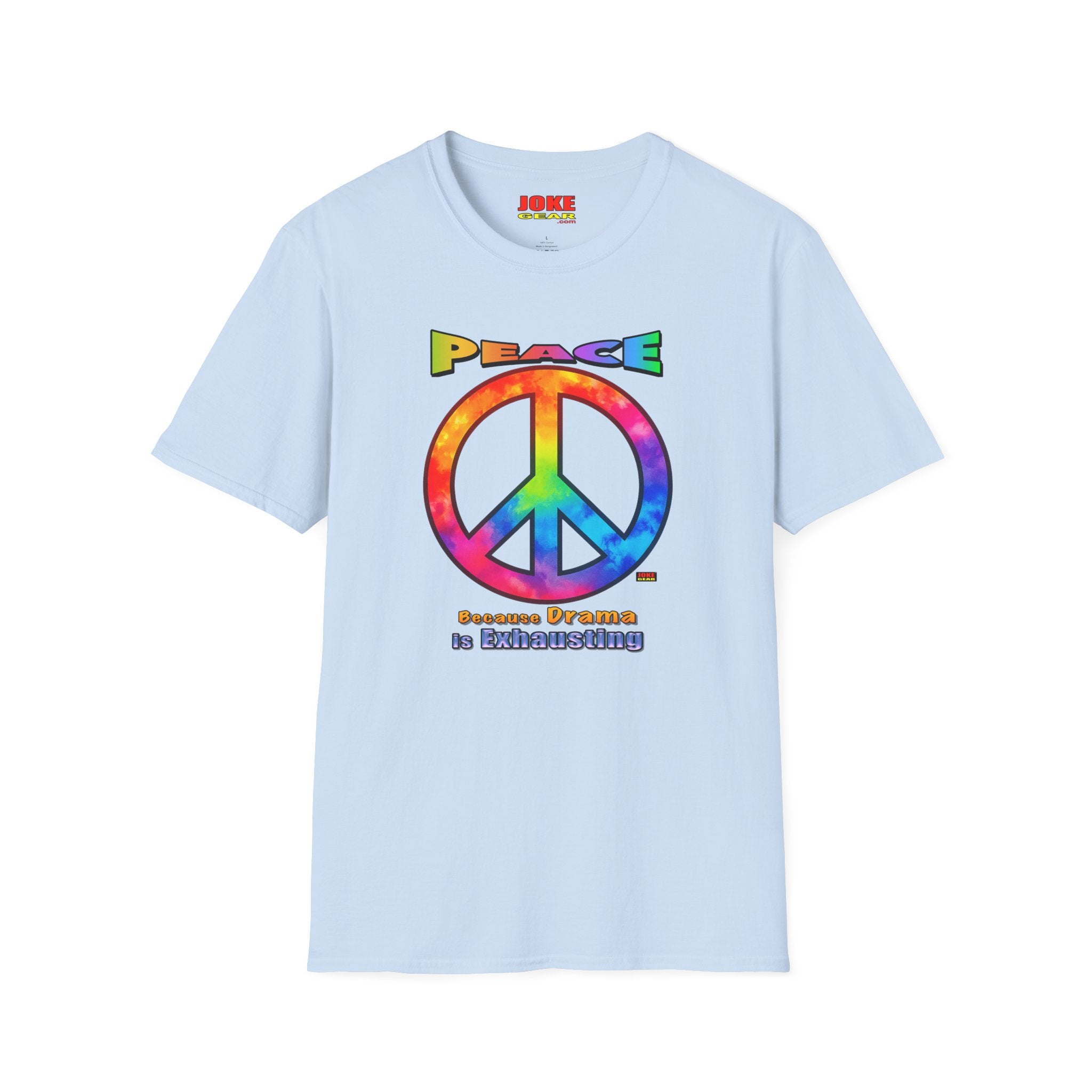 Peace T-Shirt — "Peace" Hippie Graphic Tee