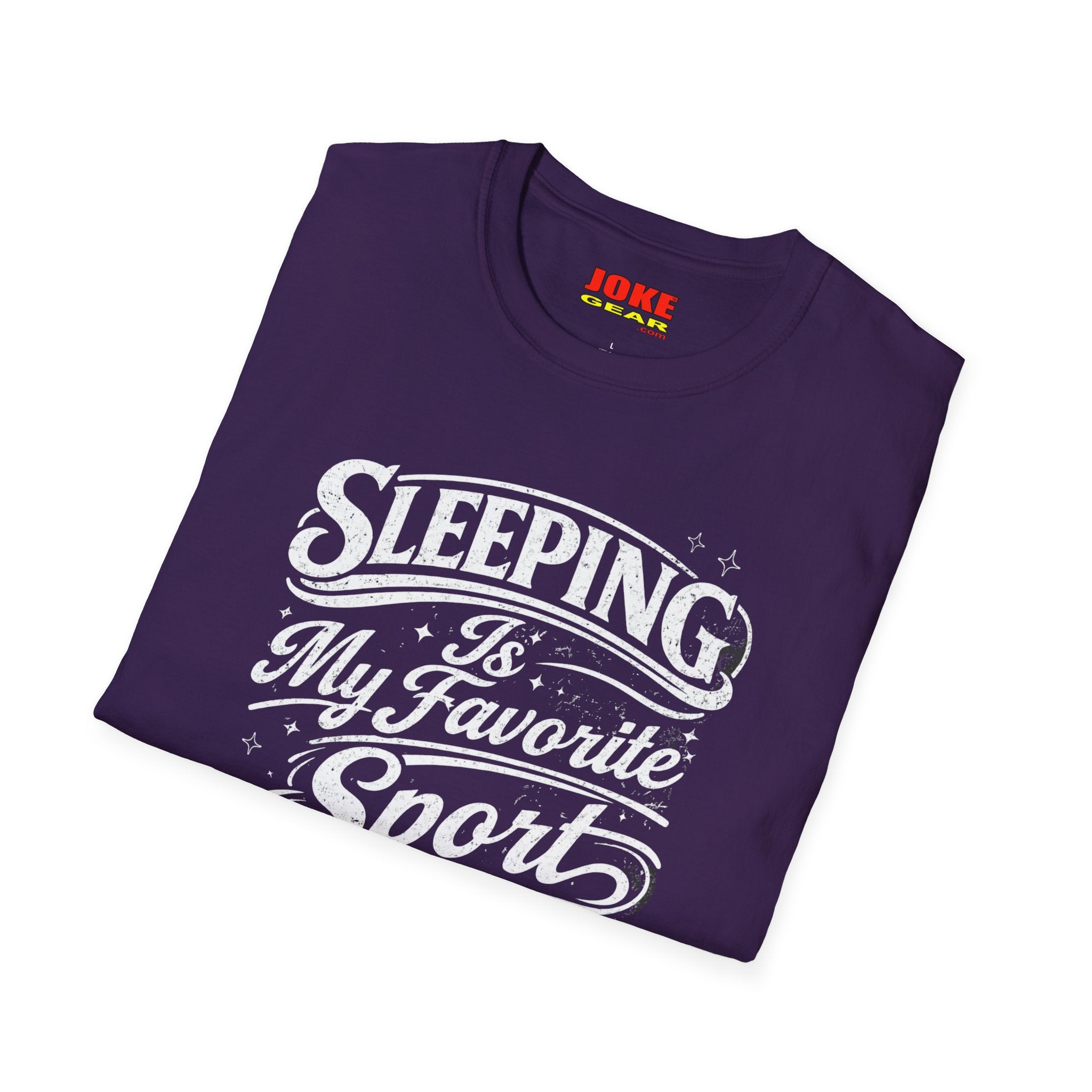 T-Shirt — Sleeping is My Favorite Sport | Retro Outdoors Casual Shirt