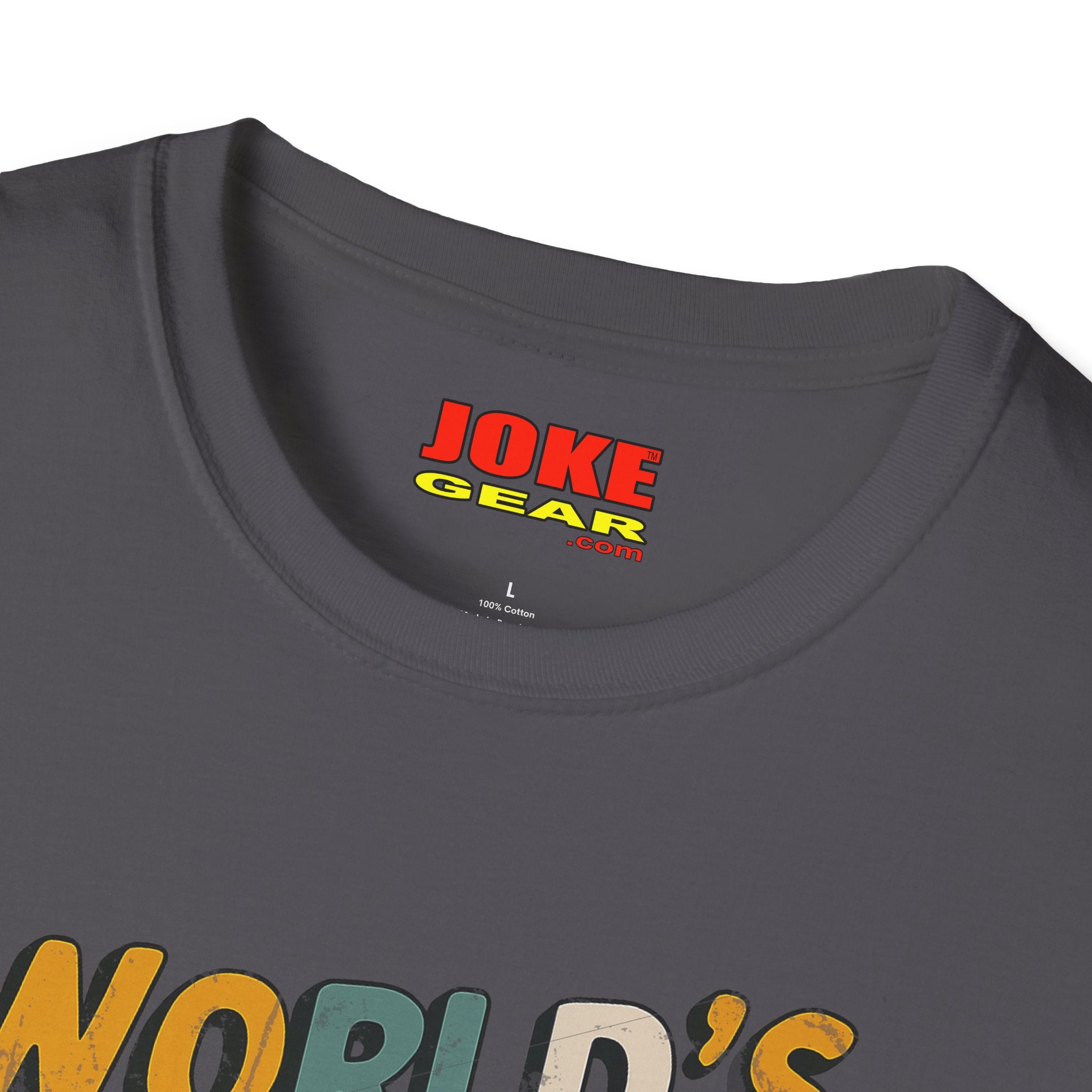 World's Greatest Dad T-Shirt — Running on Dad Jokes Vintage Graphic Tee