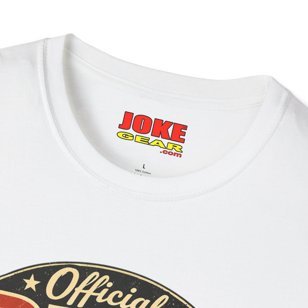 Official BUM Vintage Badge T-Shirt — "Brain. Unplugged. Momentarily." Retro Graphic Tee