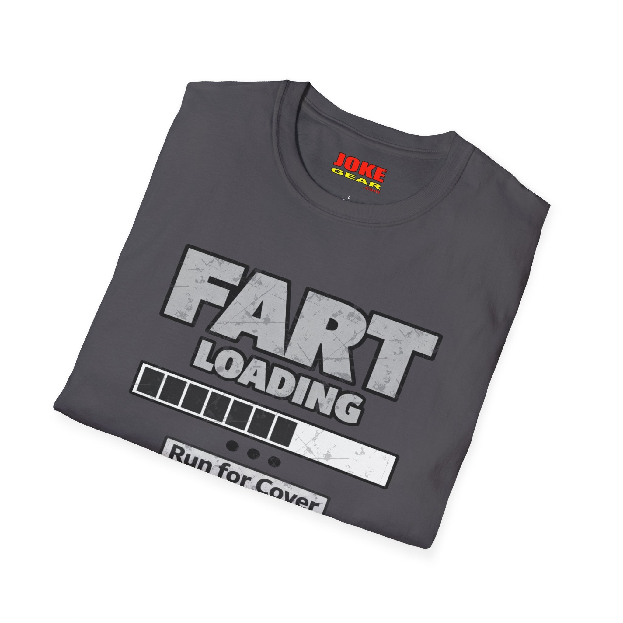 Funny 'FART LOADING – Run for Cover' T-Shirt