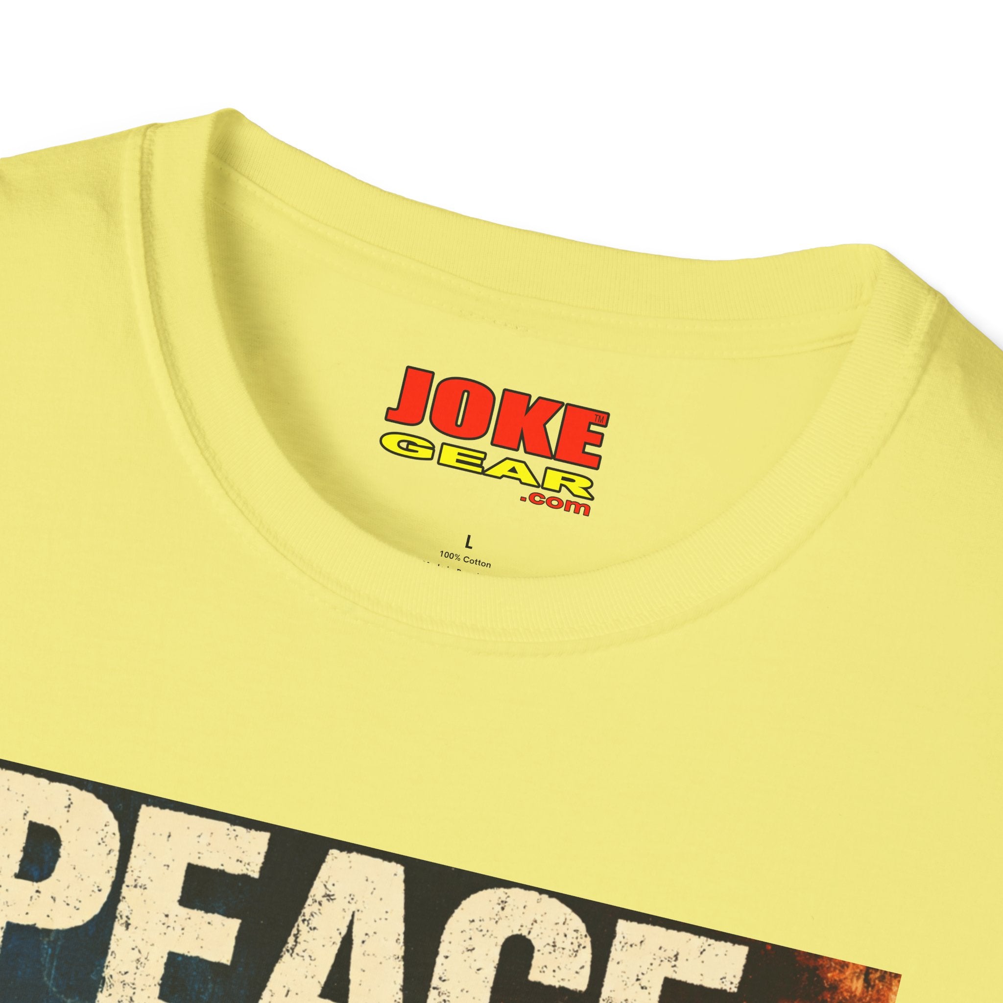Peace Not War T-Shirt — Vintage Peace Sign Floral Graphic Tee