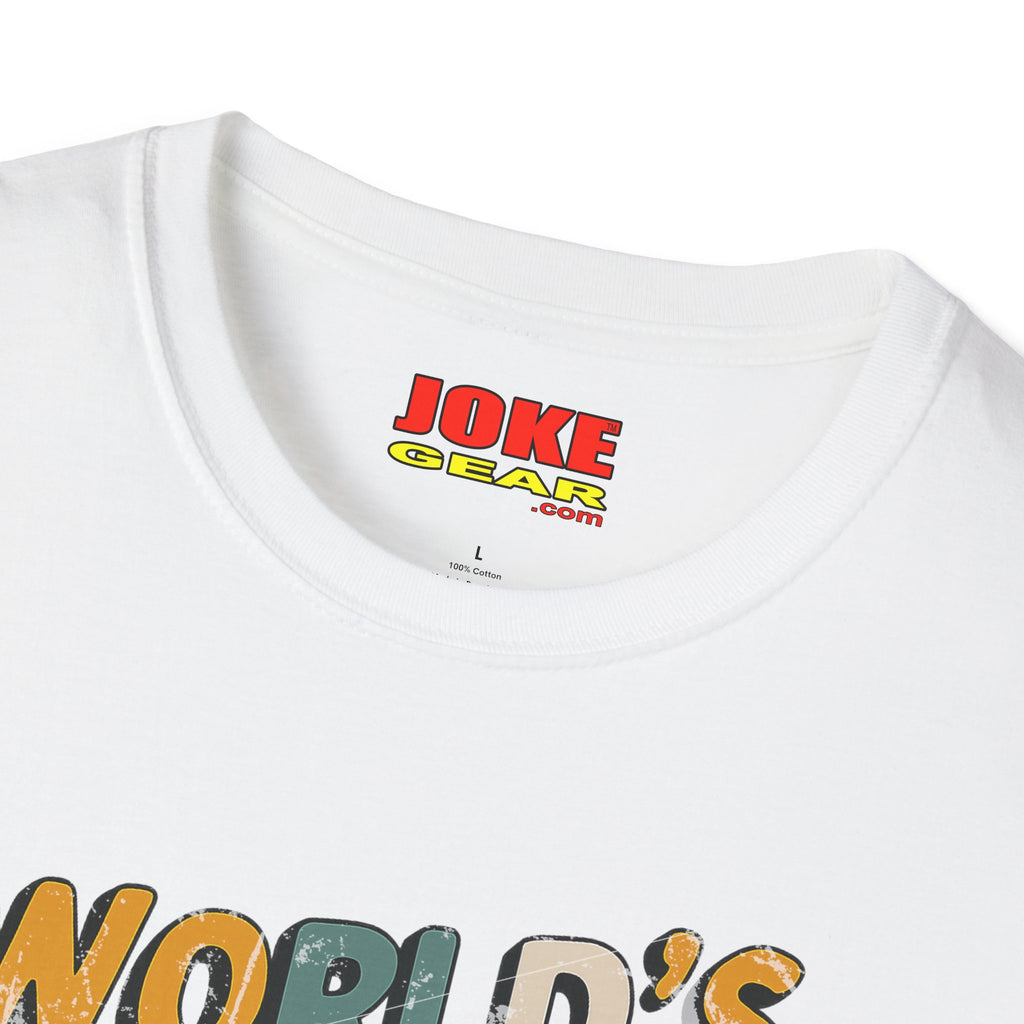 World's Greatest Dad T-Shirt — Running on Dad Jokes Vintage Graphic Tee