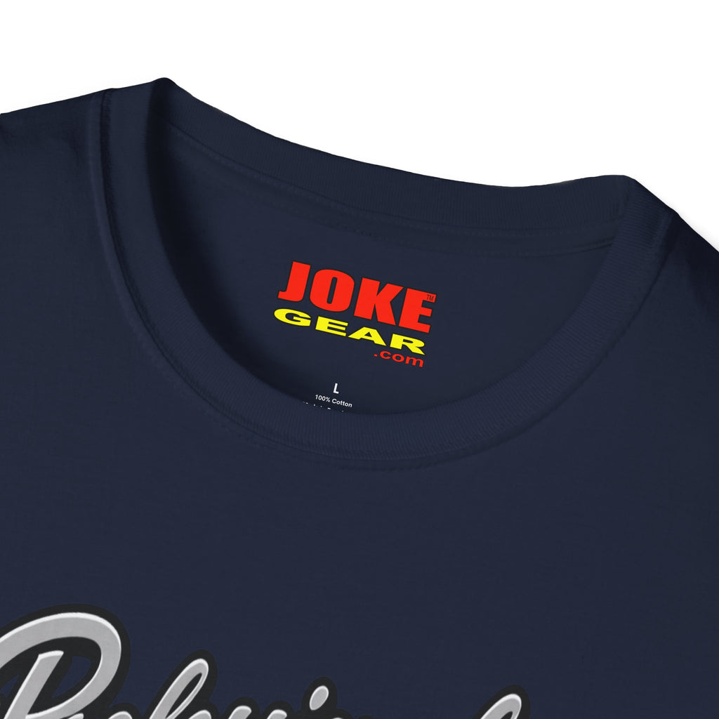 Professional Goofball T-Shirt — Funny Retro Script Tee for Casual Wear