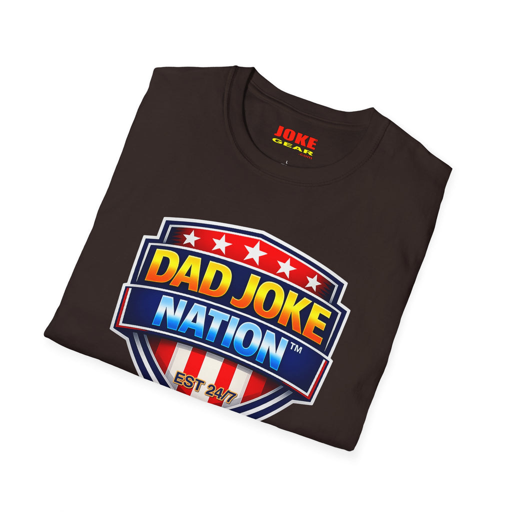 JOKE WARRIOR Dad Joke Nation T-Shirt