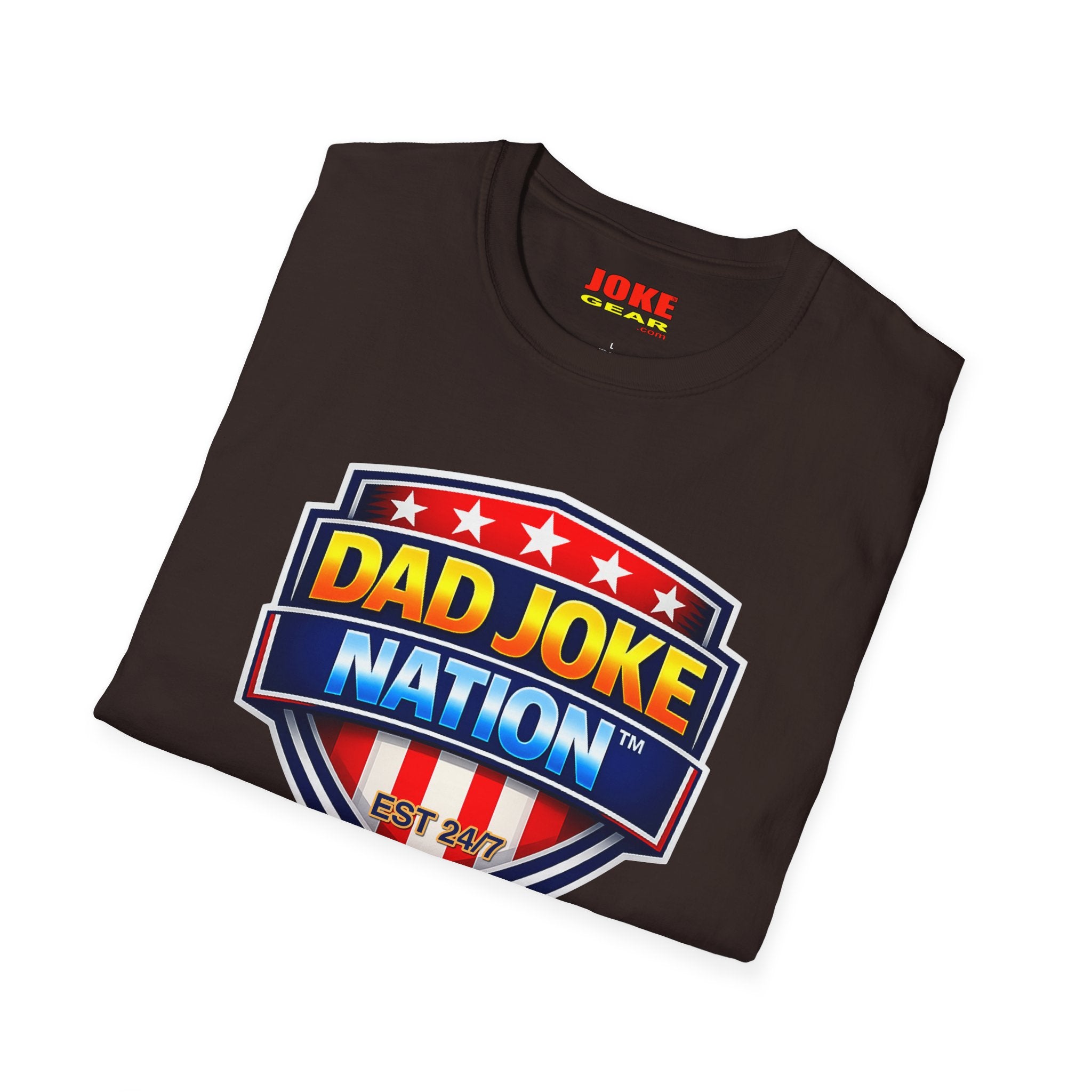 JOKE WARRIOR Dad Joke Nation T-Shirt