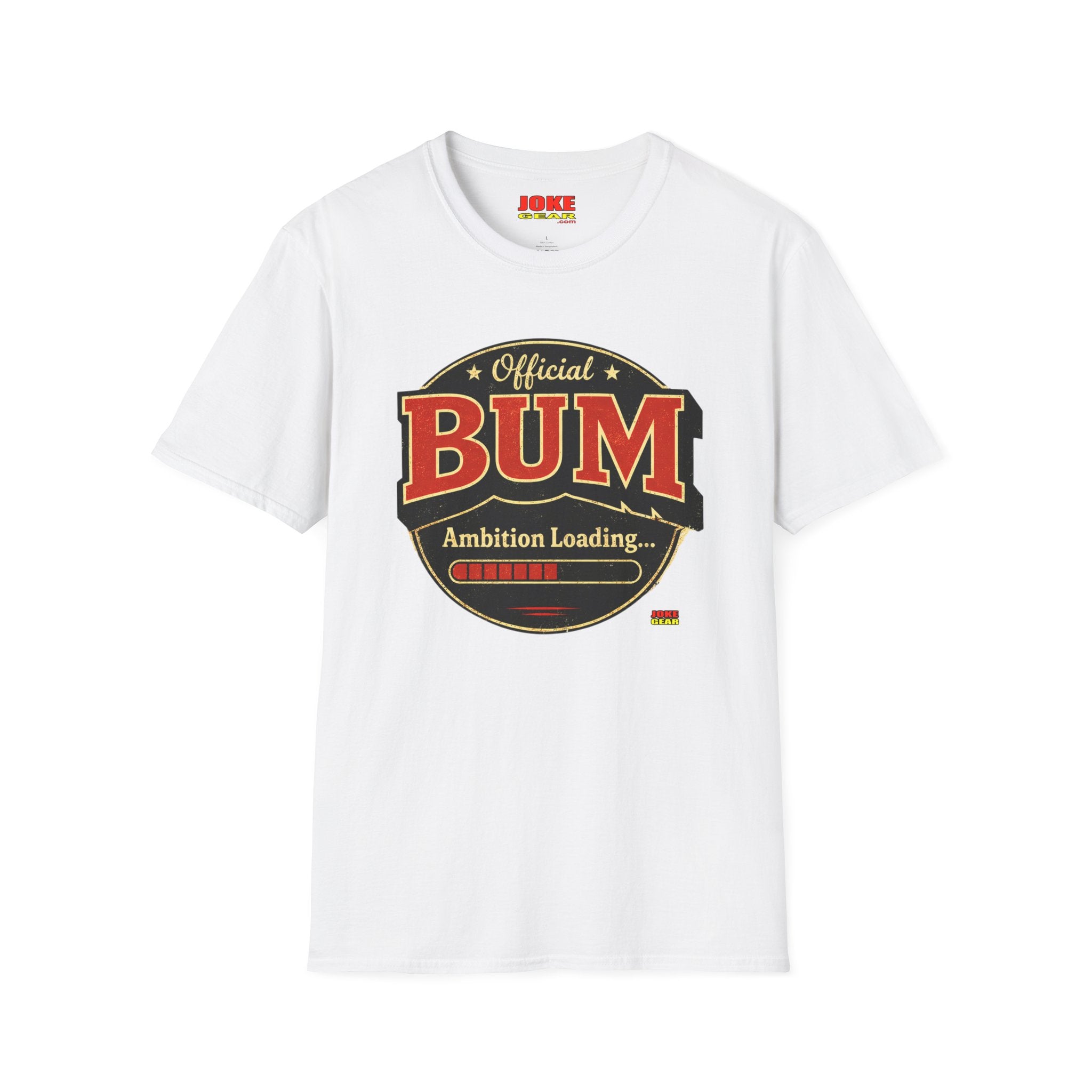Official BUM T-Shirt — "Ambition Loading" Retro Graphic Tee