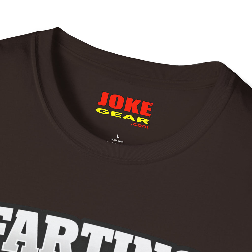 Funny Graphic T-Shirt — “FARTING IS MY CARDIO” Retro Bold Text Tee