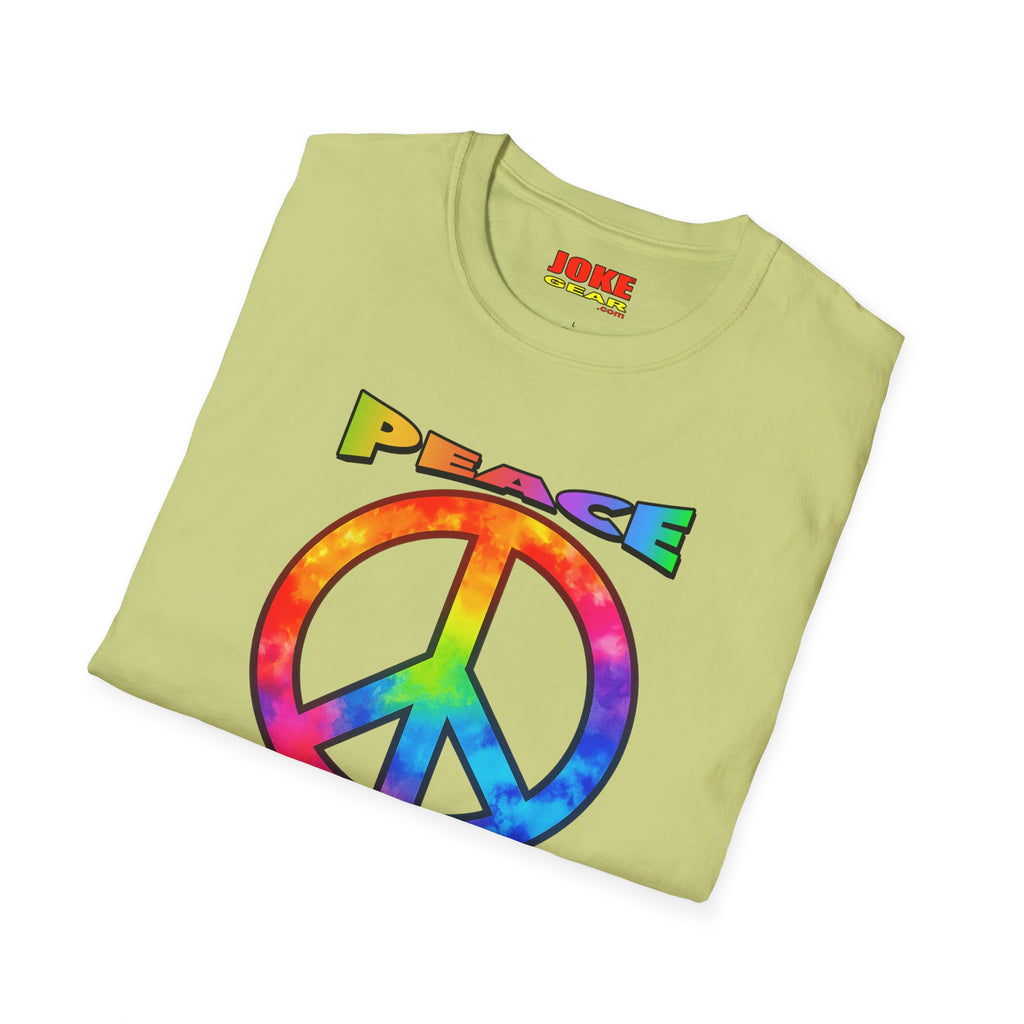 Peace T-Shirt — "Peace" Hippie Graphic Tee