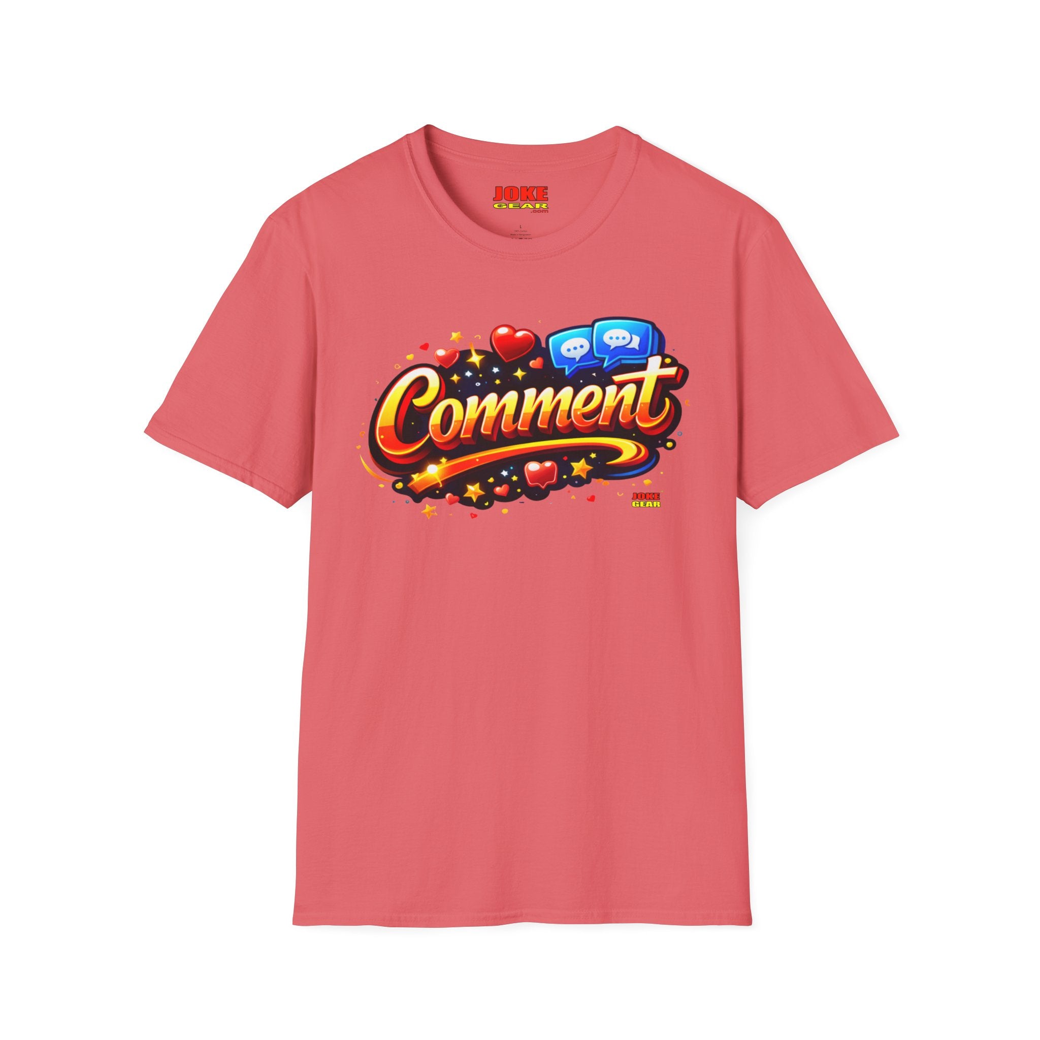 Comment Graphic T-Shirt — Retro Social Media Pop Art Tee