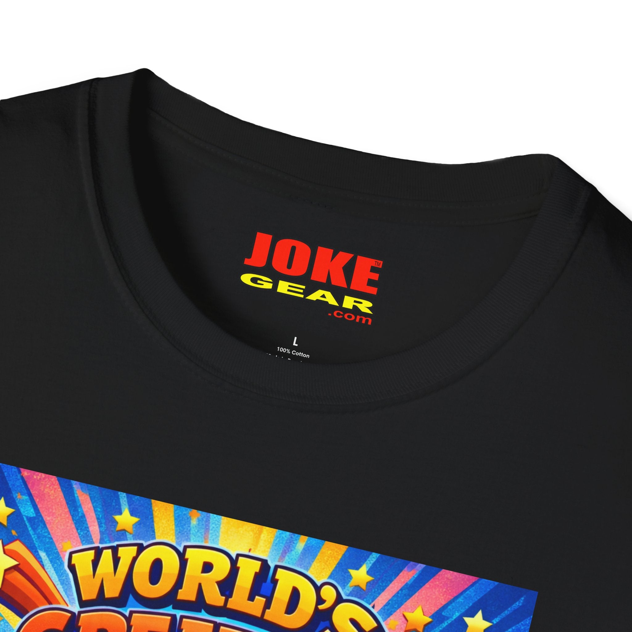 World's Greatest Dad T-Shirt — "Non-Negotiable" Retro Comic Design