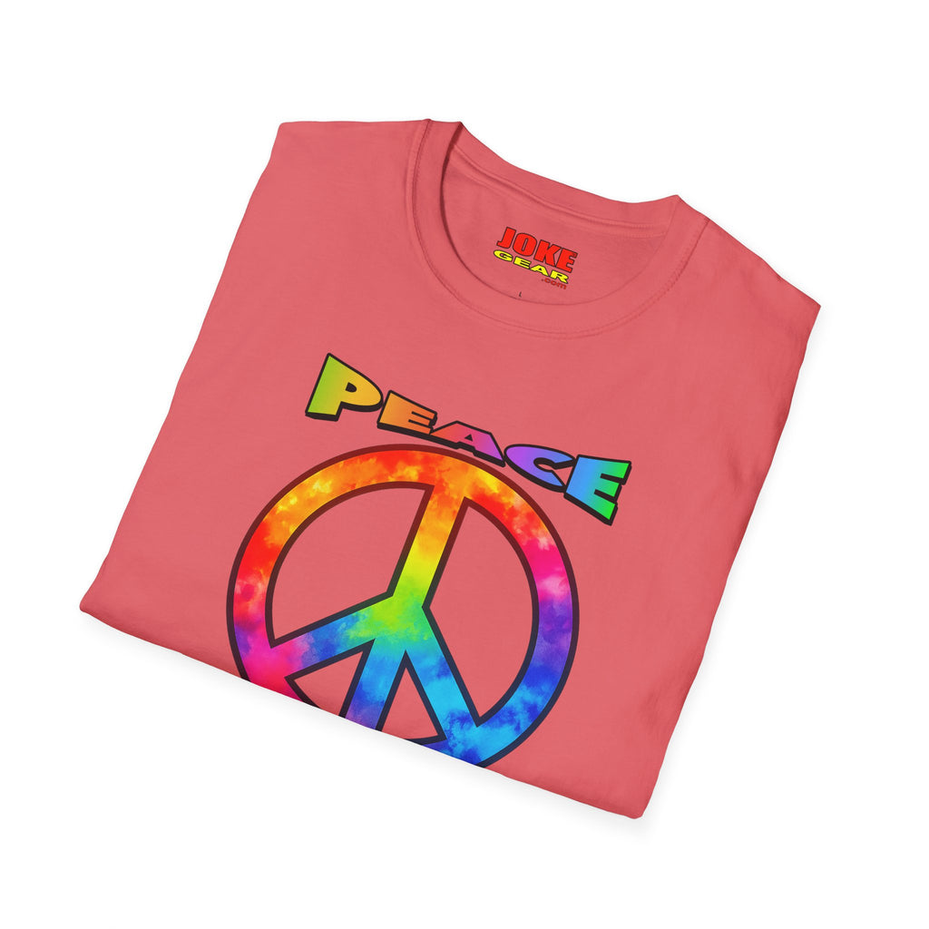 Peace T-Shirt — "Peace" Hippie Graphic Tee