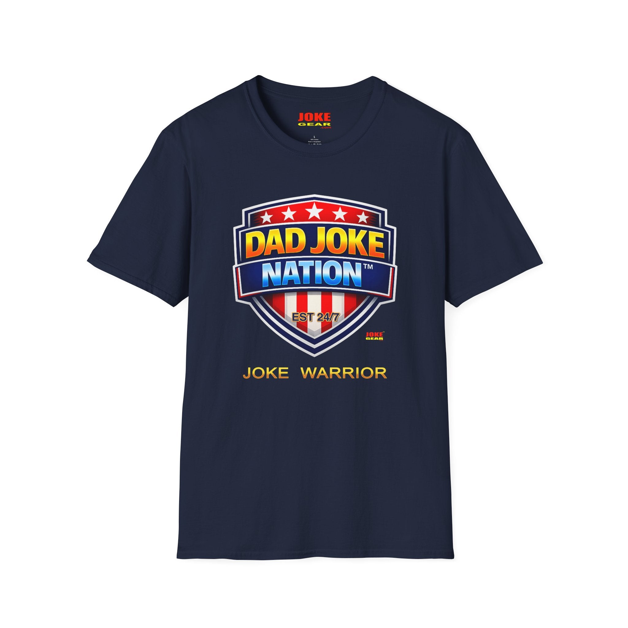 JOKE WARRIOR Dad Joke Nation T-Shirt