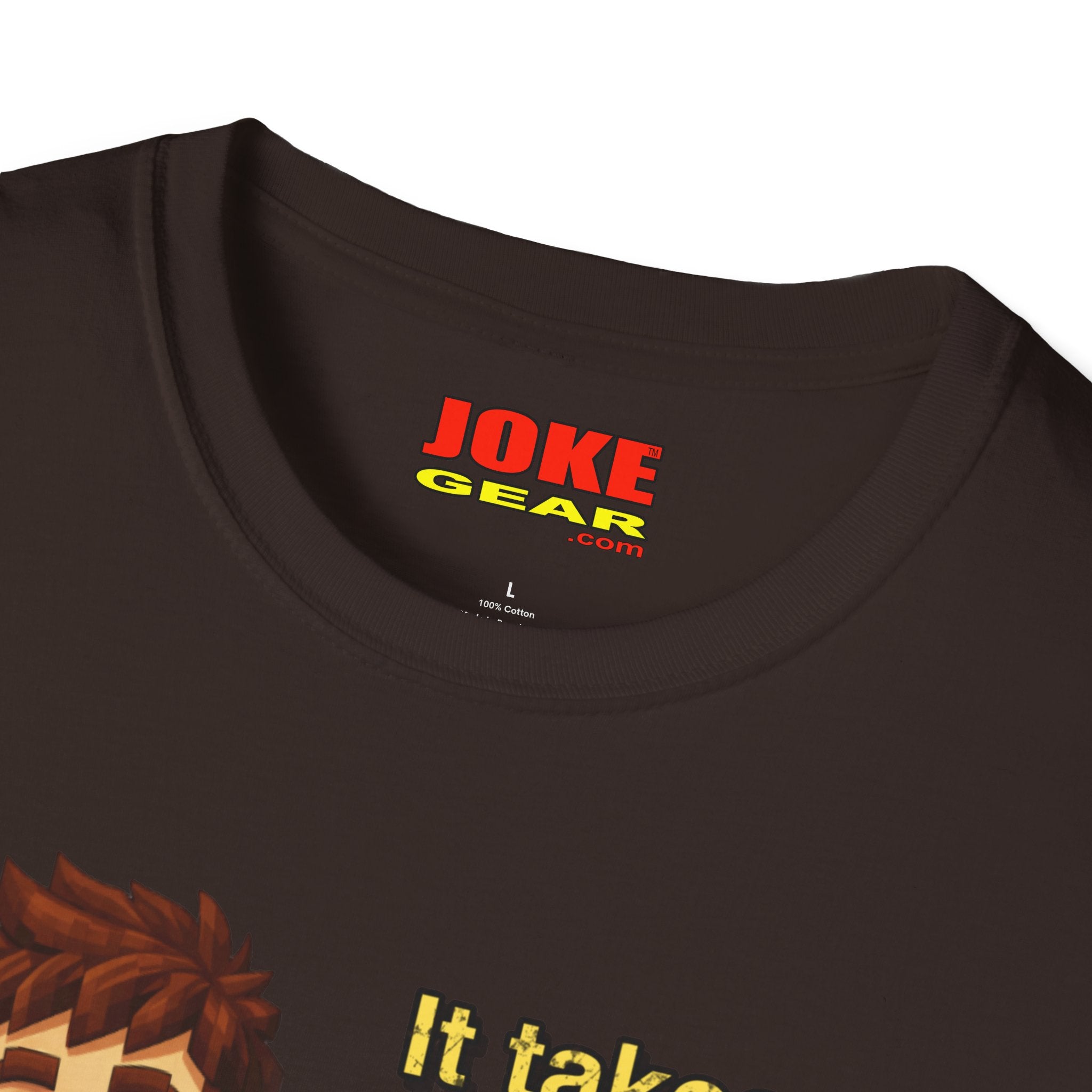 Funny Dad T-Shirt — "It takes a lot of courage for a man to admit his wife is wrong"