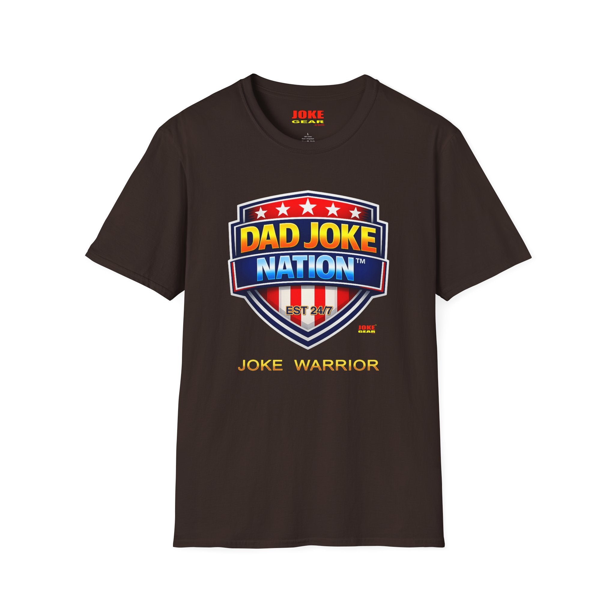 JOKE WARRIOR Dad Joke Nation T-Shirt