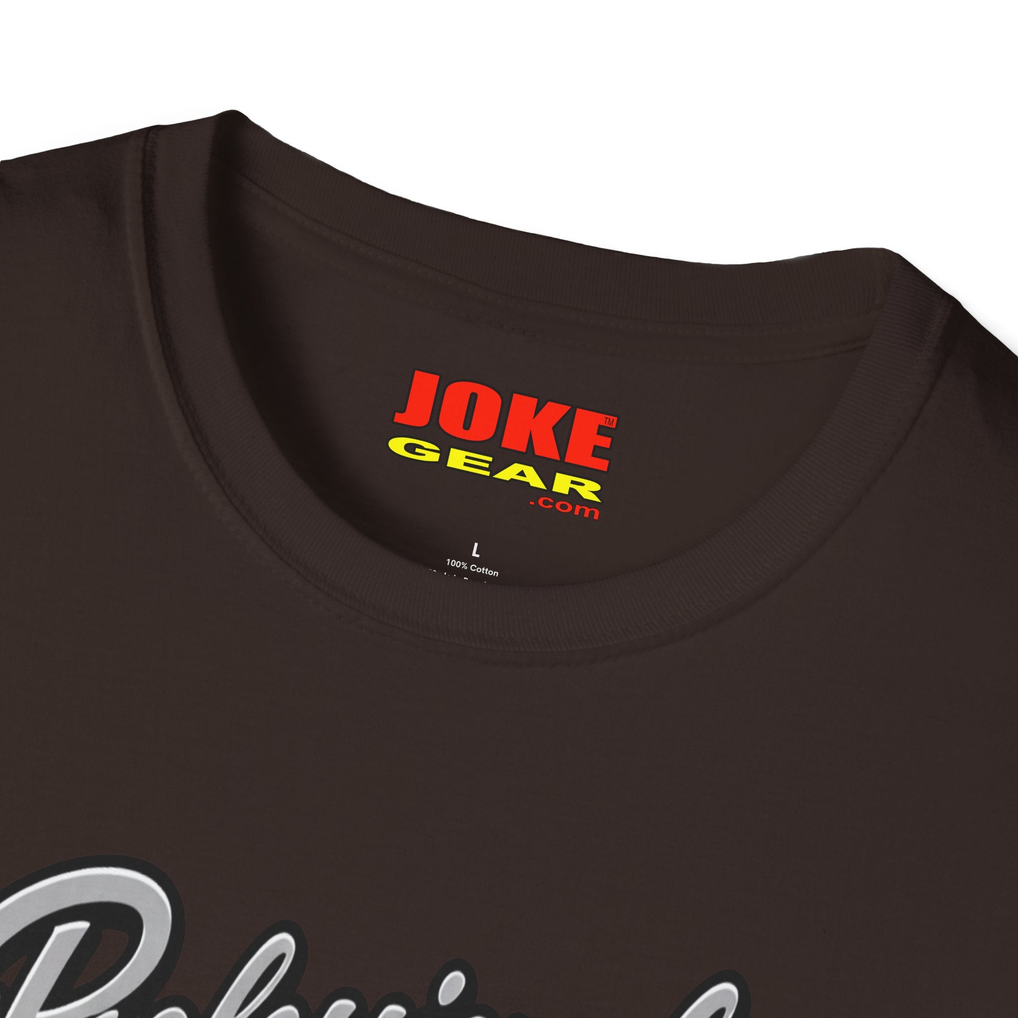Professional Goofball T-Shirt — Funny Retro Script Tee for Casual Wear