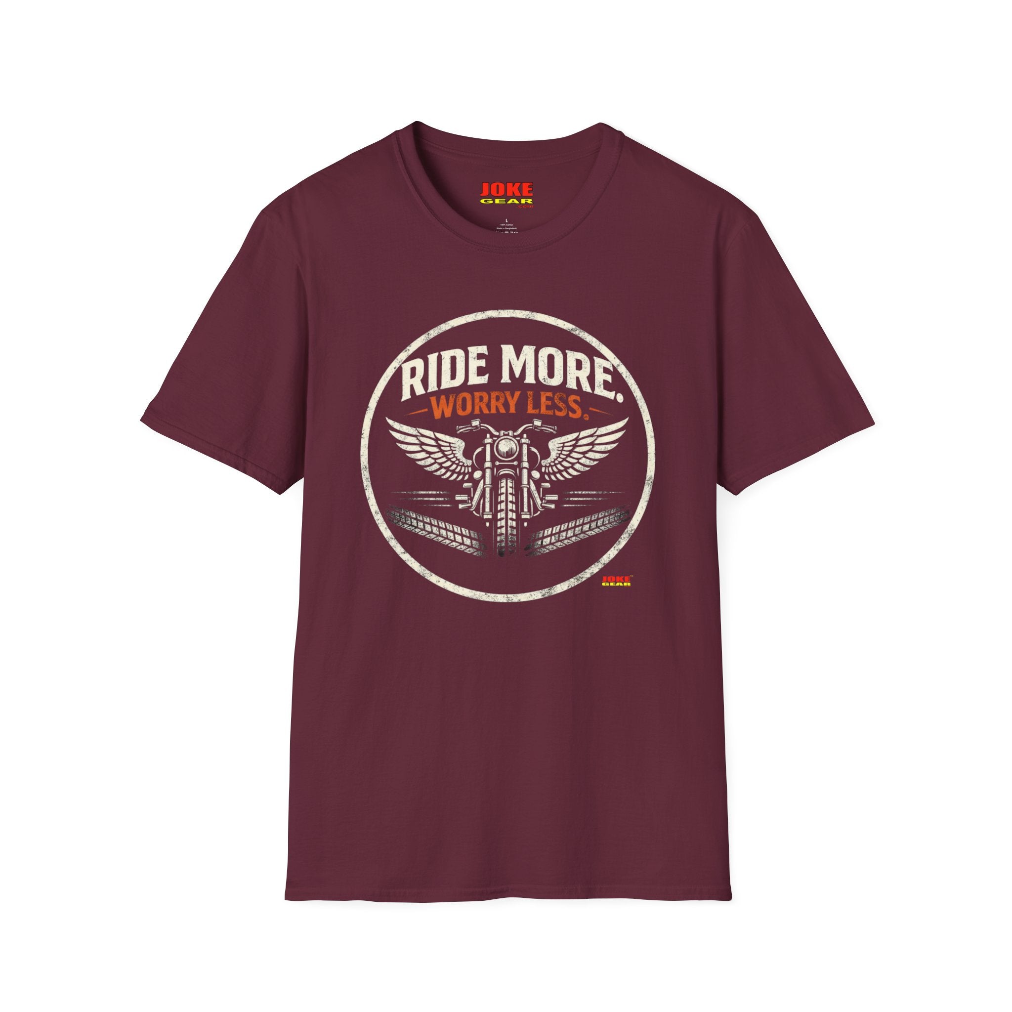 T‑Shirt — 'Worry Less' Vintage Graphic Tee