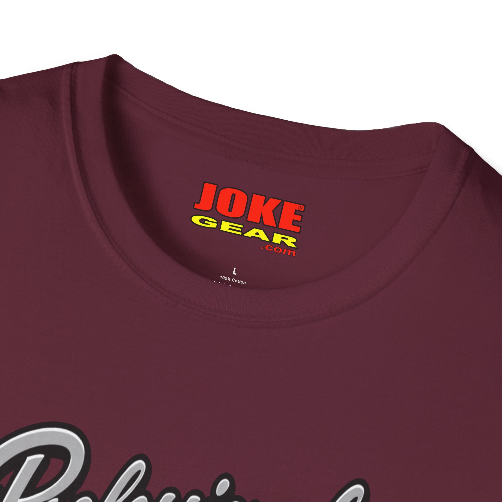 Professional Goofball T-Shirt — Funny Retro Script Tee for Casual Wear
