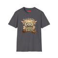 God Created Coffee T-Shirt — Vintage Coffee Lover Tee