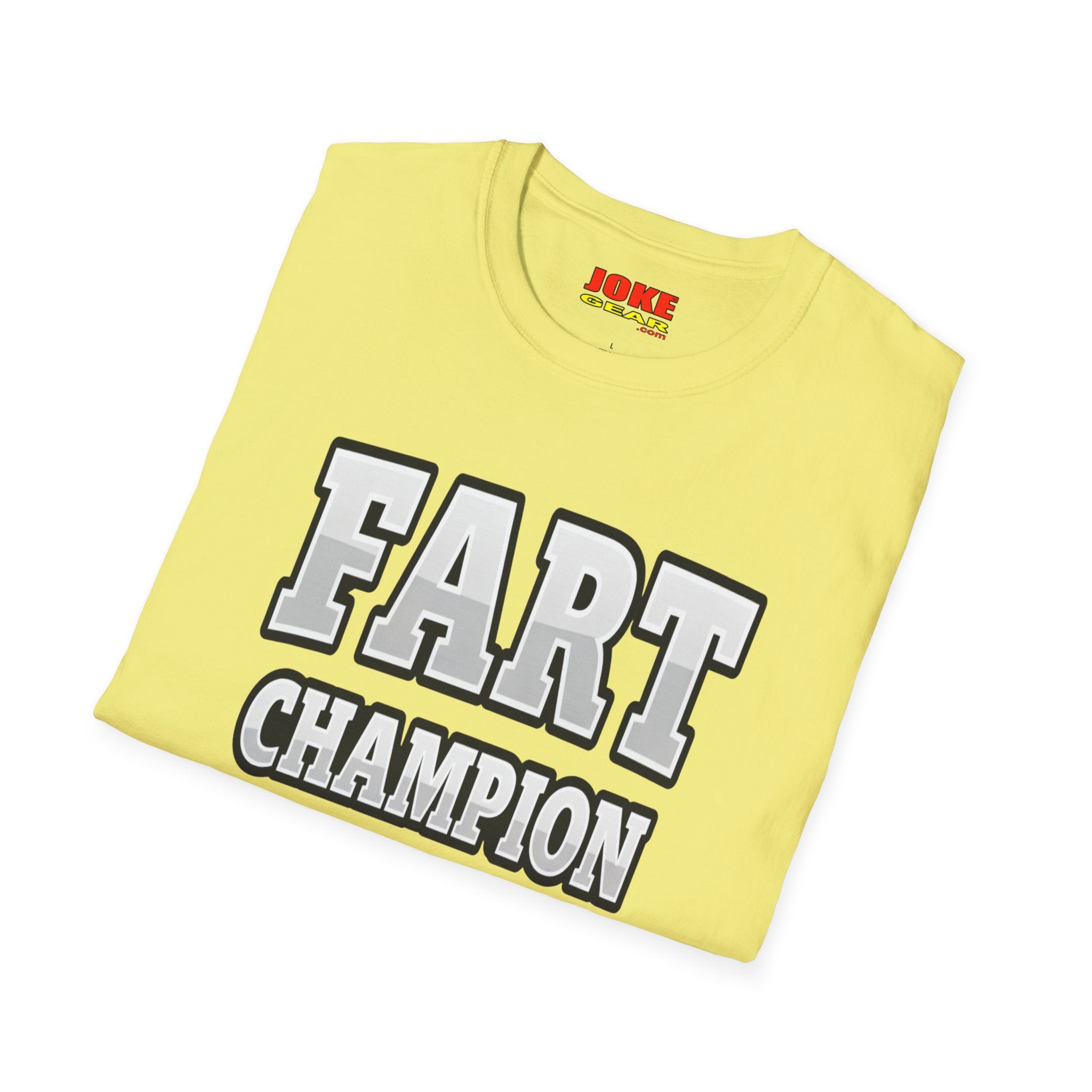 FART CHAMPION T-Shirt — Funny Novelty Graphic Tee