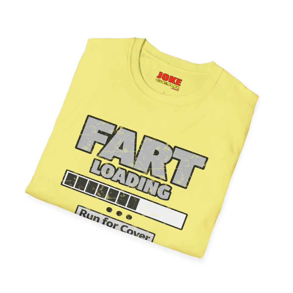 Funny 'FART LOADING – Run for Cover' T-Shirt