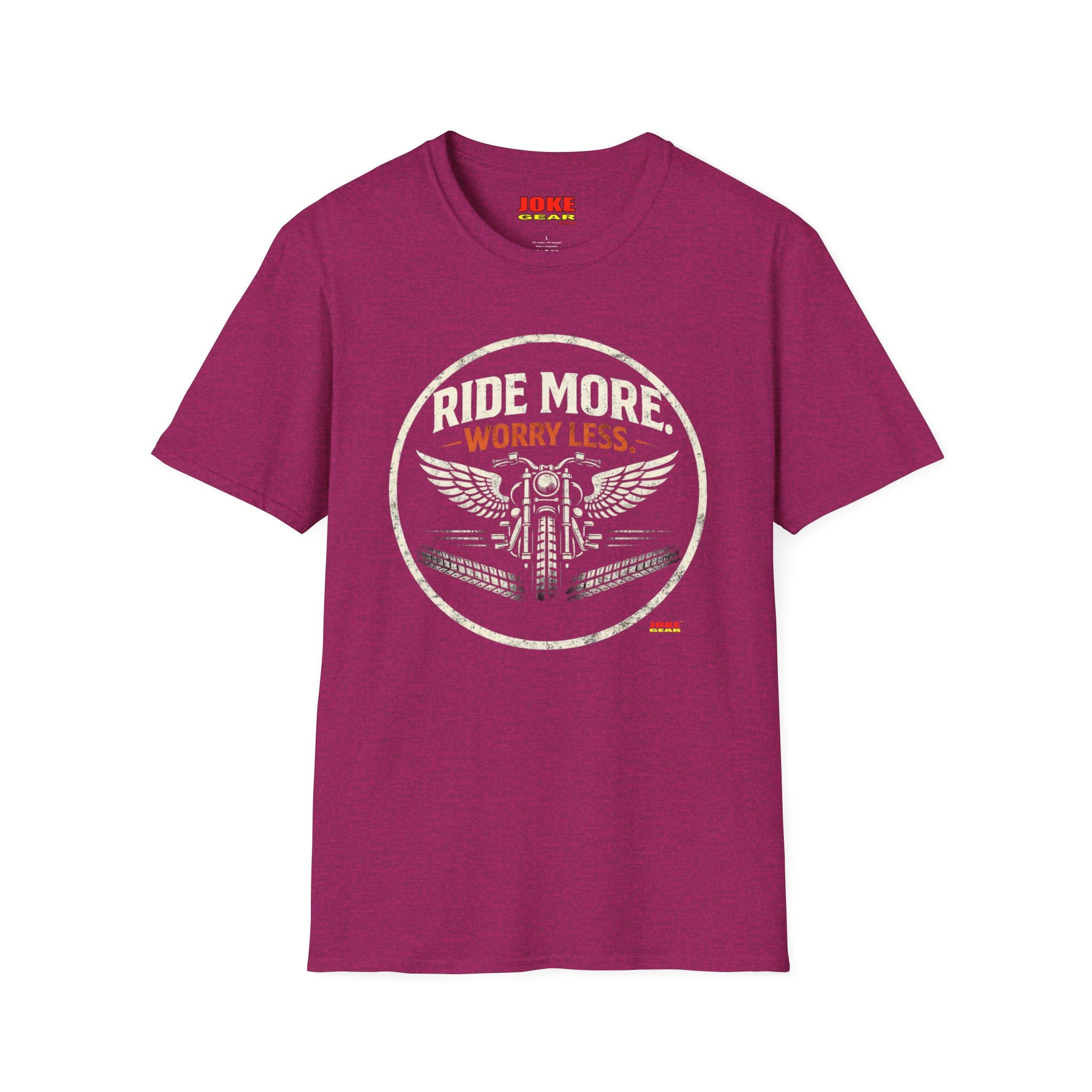 T‑Shirt — 'Worry Less' Vintage Graphic Tee