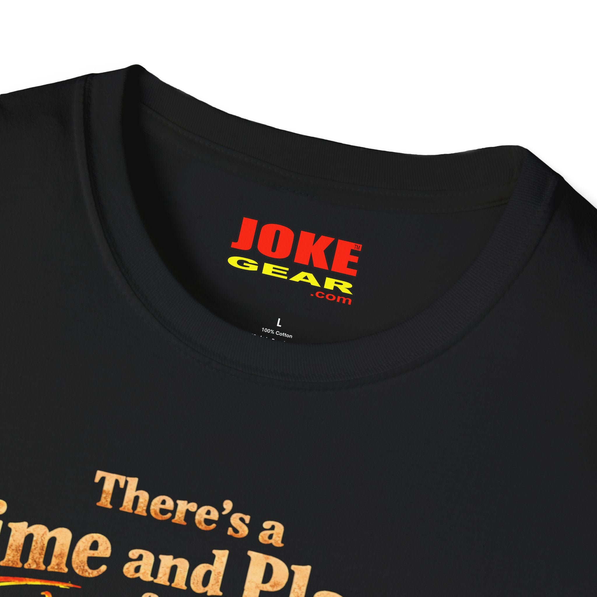 There's a Time and Place for Decaf — Coffee Funny Tee