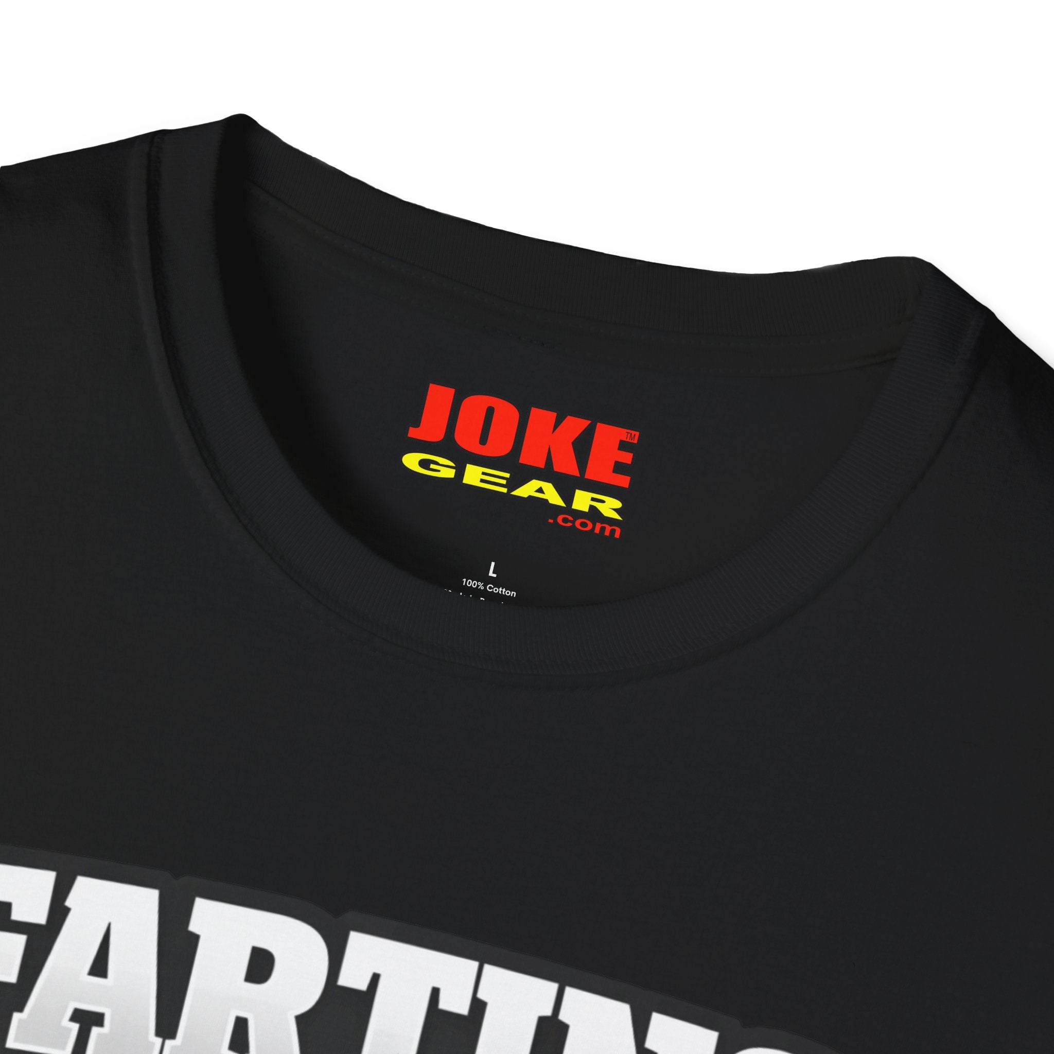 Funny Graphic T-Shirt — “FARTING IS MY CARDIO” Retro Bold Text Tee