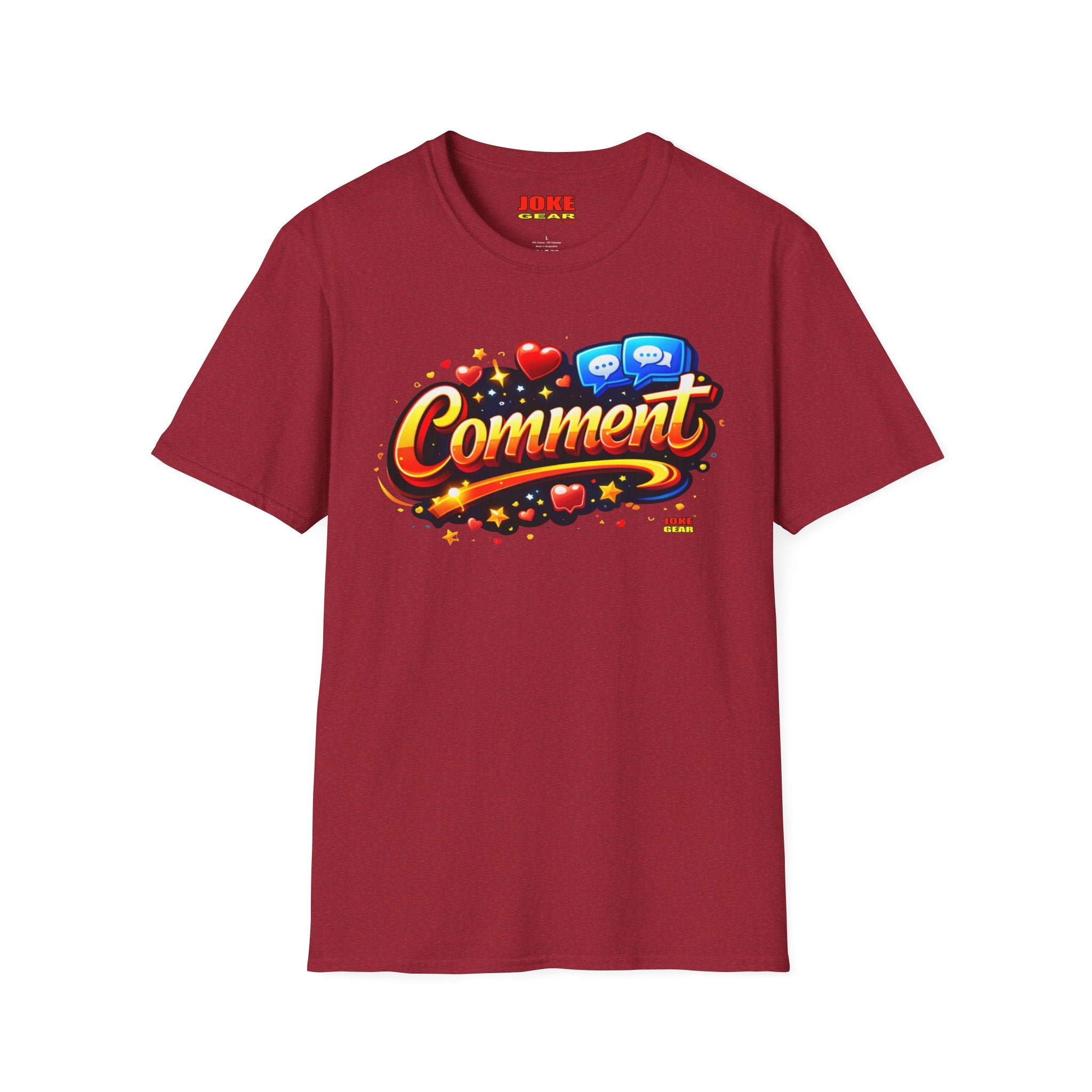 Comment Graphic T-Shirt — Retro Social Media Pop Art Tee