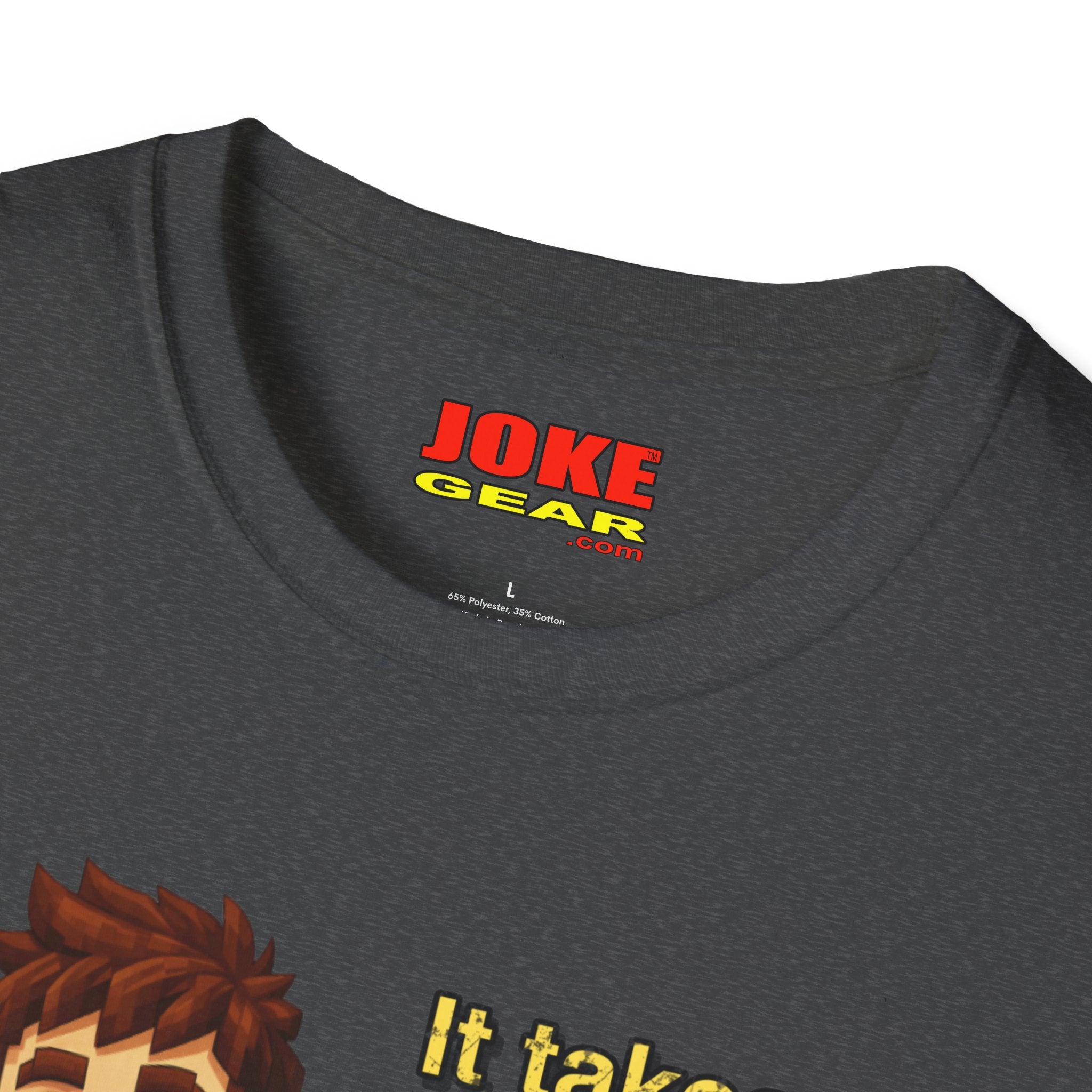 Funny Dad T-Shirt — “It Takes A Lot Of Courage For A Man To Admit His Wife Is Wrong”