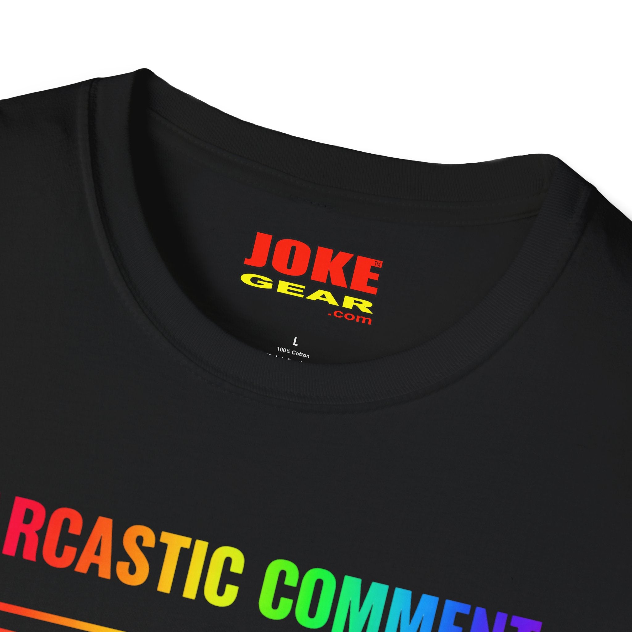 Sarcastic Comment Loading T-Shirt — Funny Progress Bar Tee