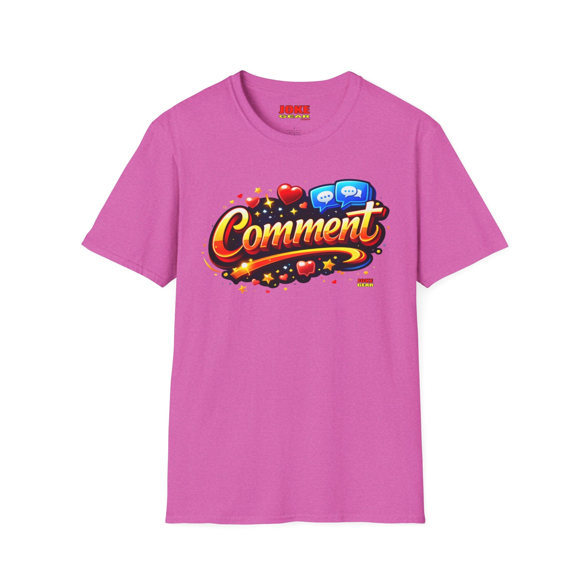 Comment Graphic T-Shirt — Retro Social Media Pop Art Tee
