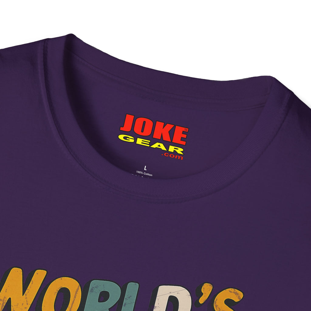 World's Greatest Dad T-Shirt — Running on Dad Jokes Vintage Graphic Tee