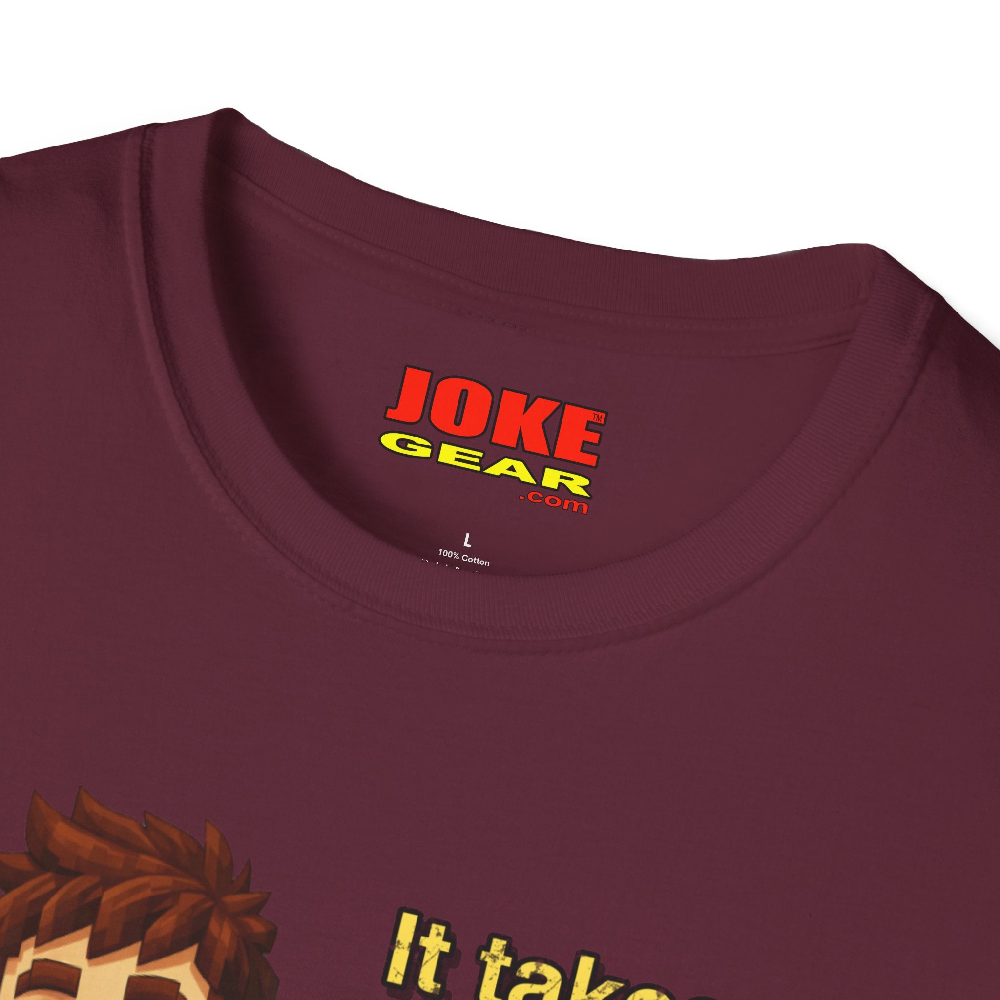 Funny Dad T-Shirt — “It Takes A Lot Of Courage For A Man To Admit His Wife Is Wrong”