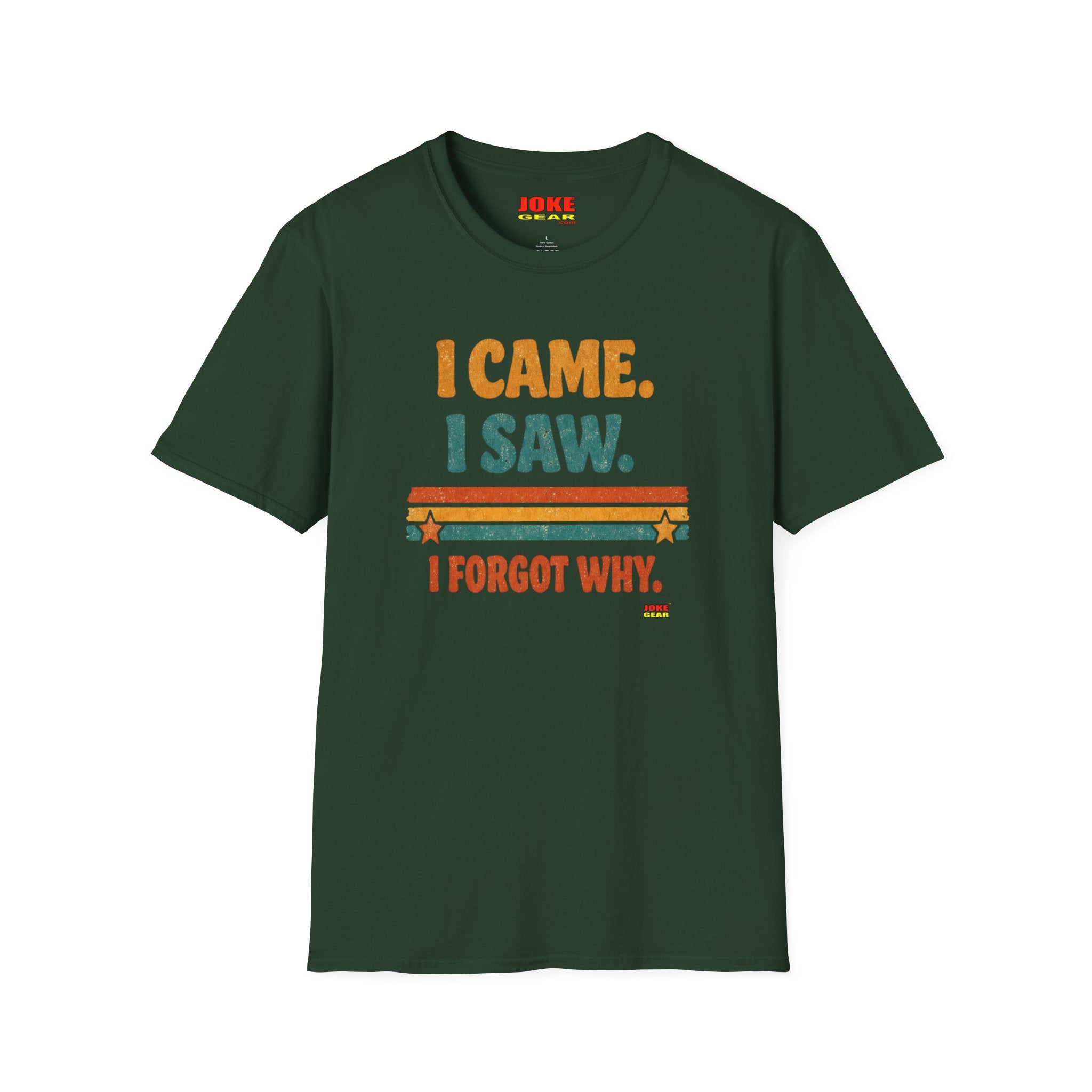 I Came. I Saw. I Forgot Why.