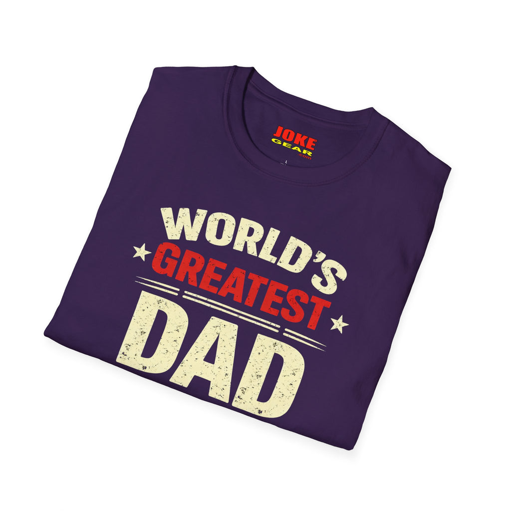 World's Greatest Dad T-Shirt — Father's Day Gift Tee