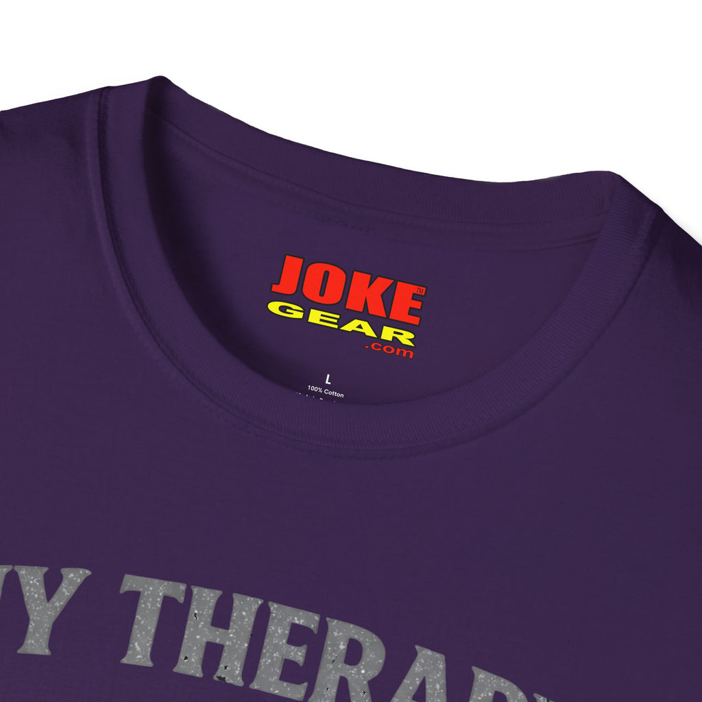 My Therapy Has Two Wheels Motorcycle T-Shirt – Biker Vintage Ride Tee