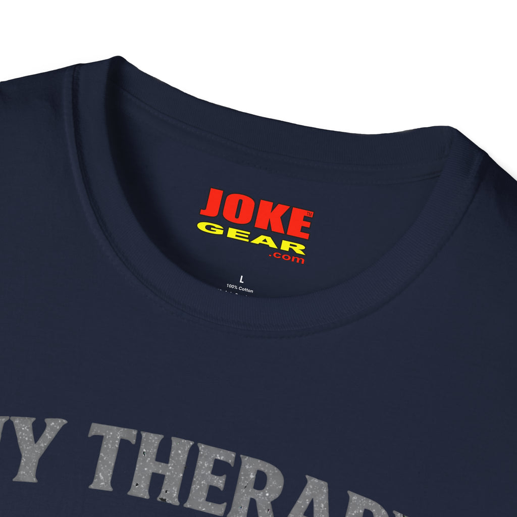 My Therapy Has Two Wheels Motorcycle T-Shirt – Biker Vintage Ride Tee