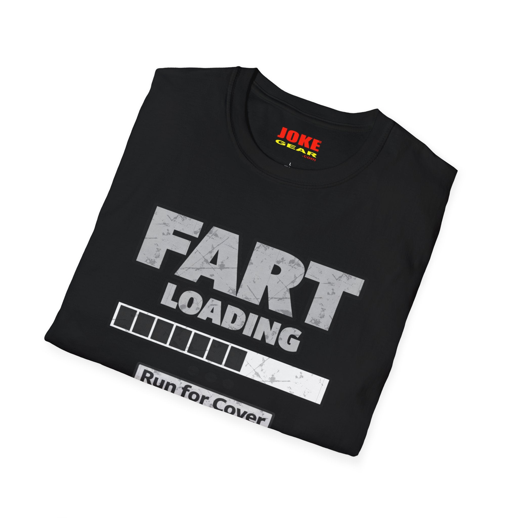 Funny 'FART LOADING – Run for Cover' T-Shirt