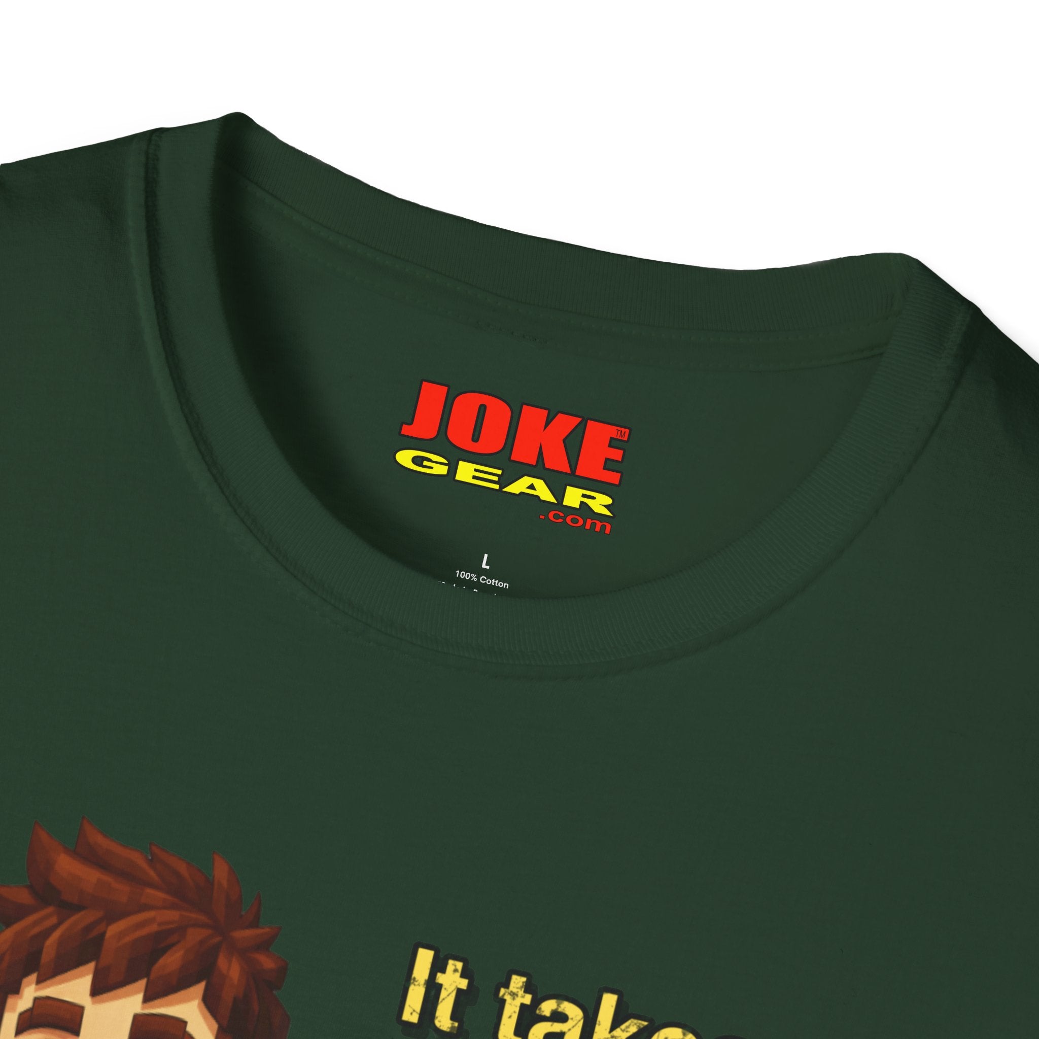 Funny Dad T-Shirt — “It Takes A Lot Of Courage For A Man To Admit His Wife Is Wrong”